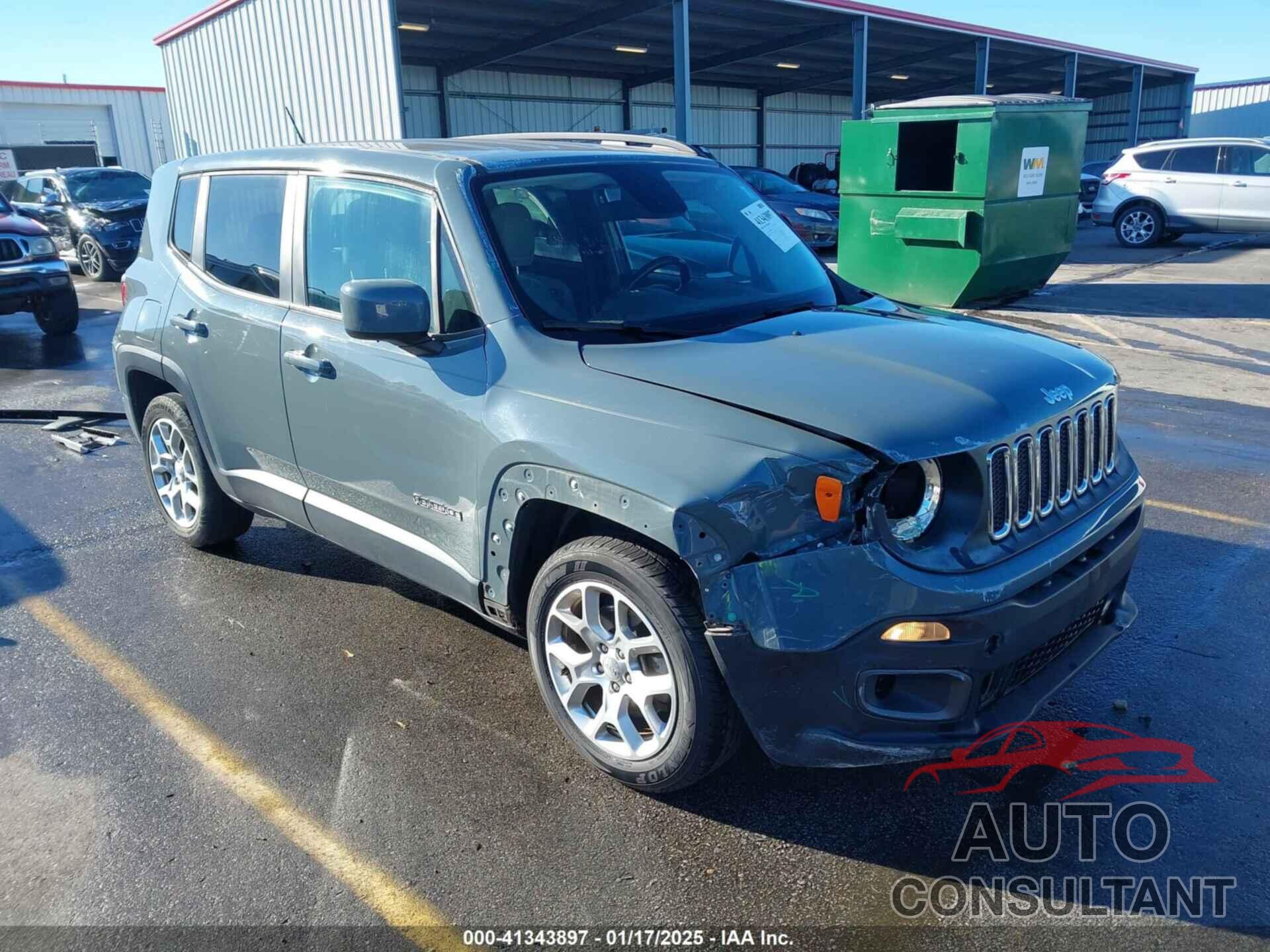 JEEP RENEGADE 2017 - ZACCJABB9HPF60796