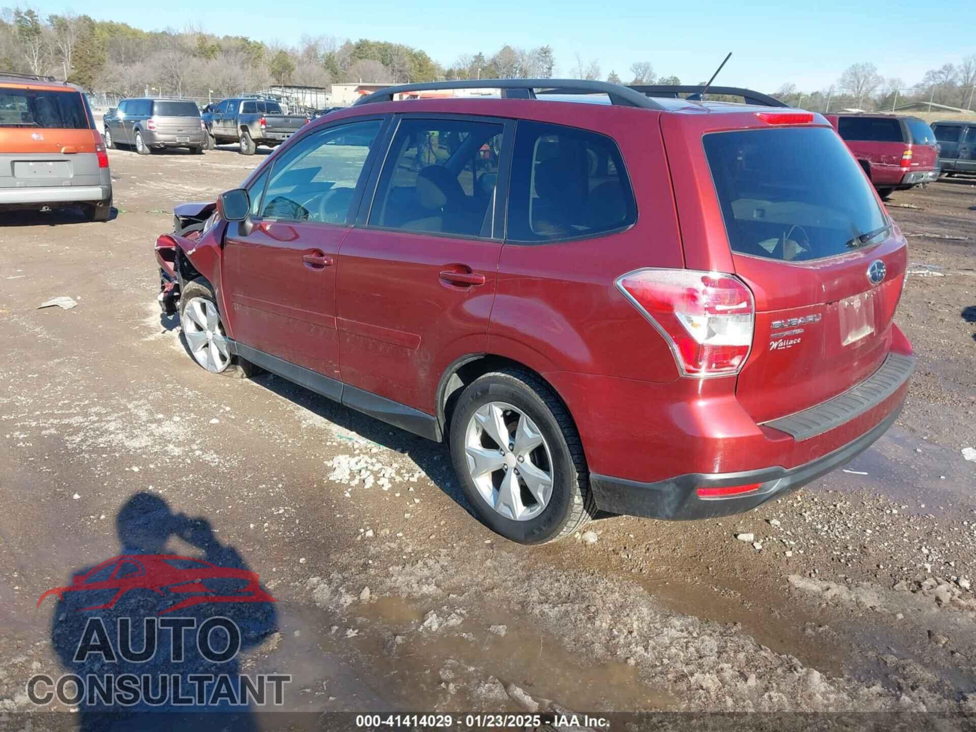 SUBARU FORESTER 2015 - JF2SJADC8FH581548
