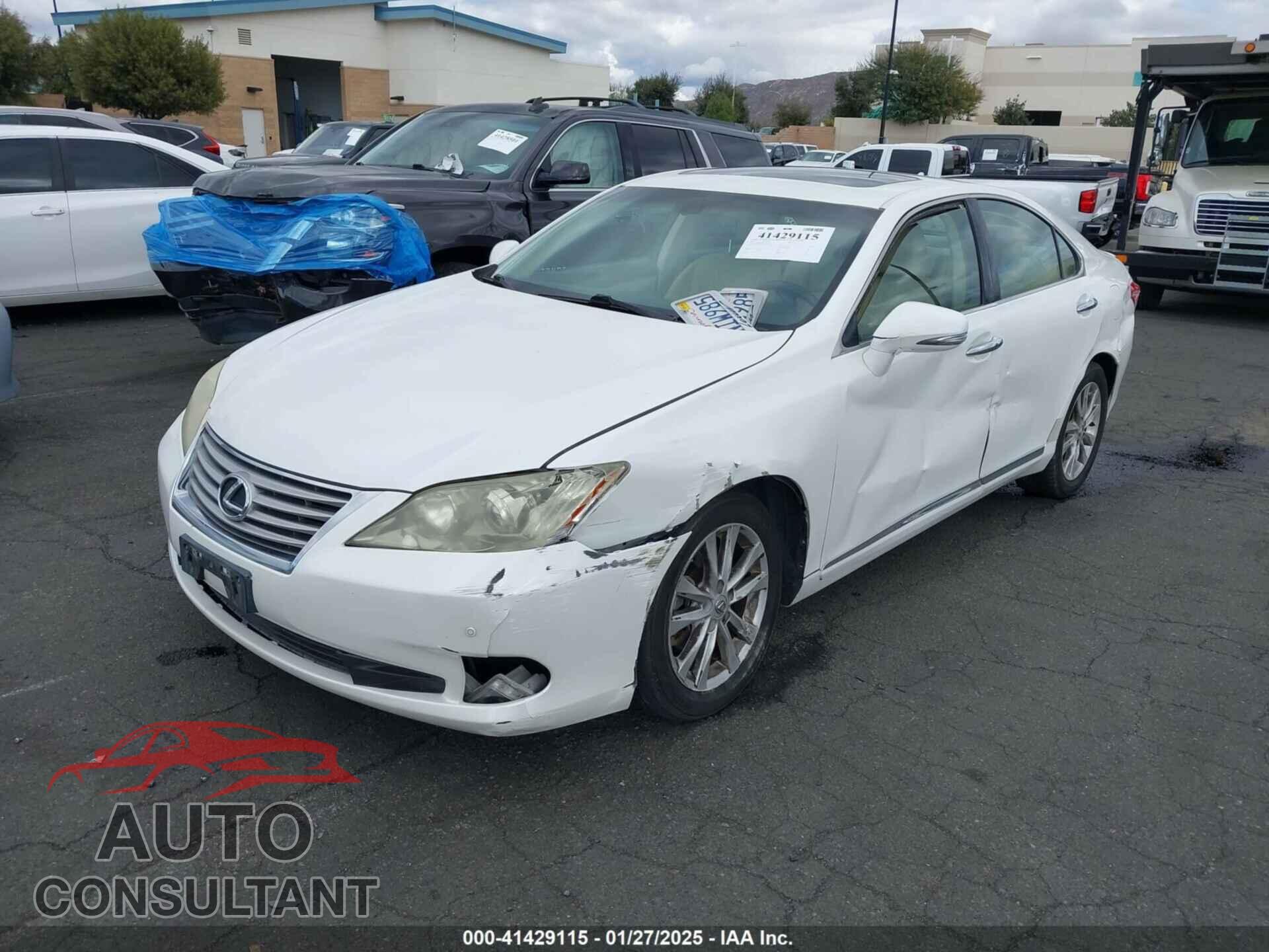 LEXUS ES 350 2011 - JTHBK1EG5B2415738