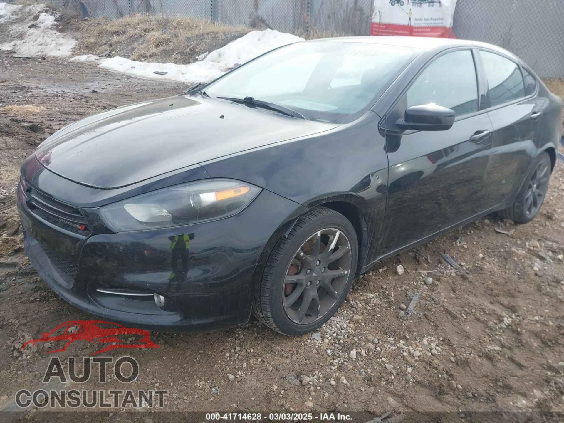DODGE DART 2013 - 1C3CDFBA1DD226433