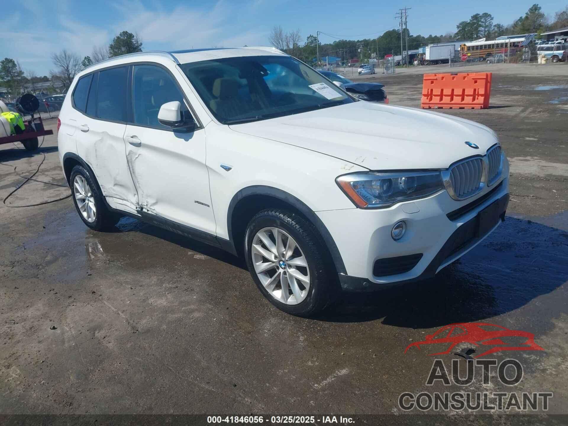 BMW X3 2015 - 5UXWX9C51F0D55674