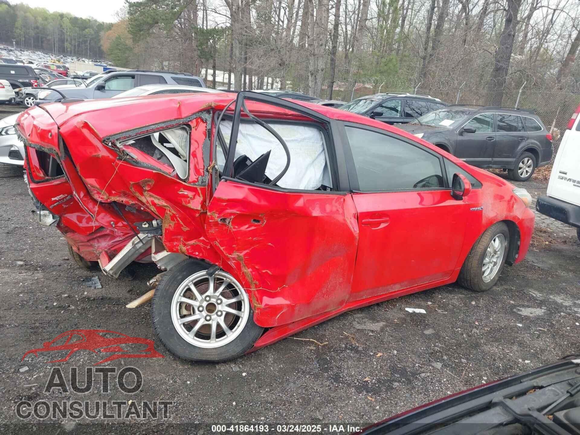 TOYOTA PRIUS V 2017 - JTDZN3EU5HJ058763