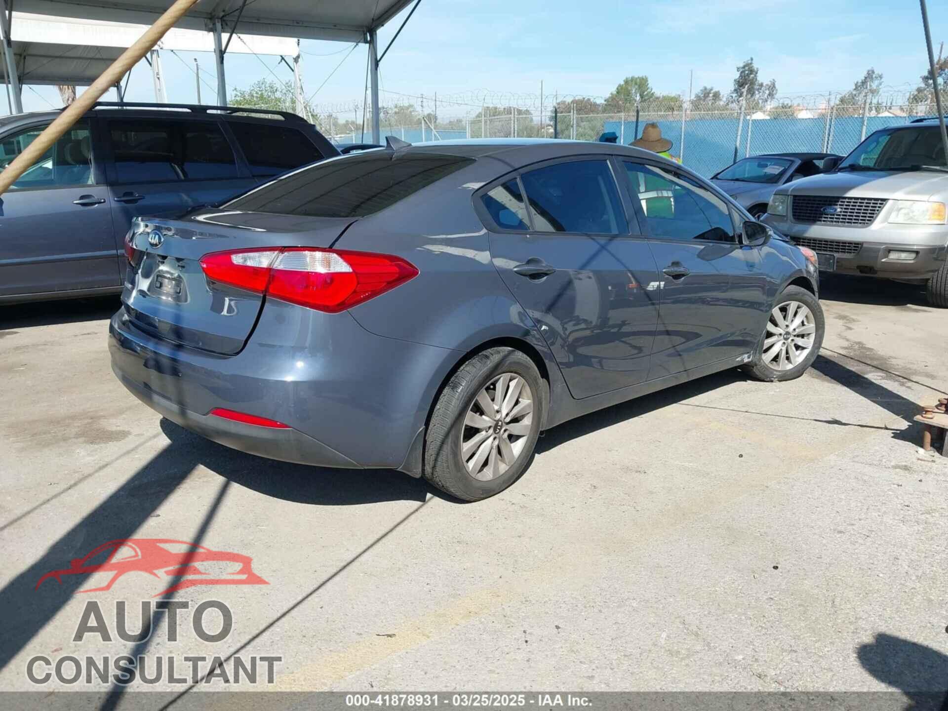 KIA FORTE 2014 - KNAFX4A67E5182013