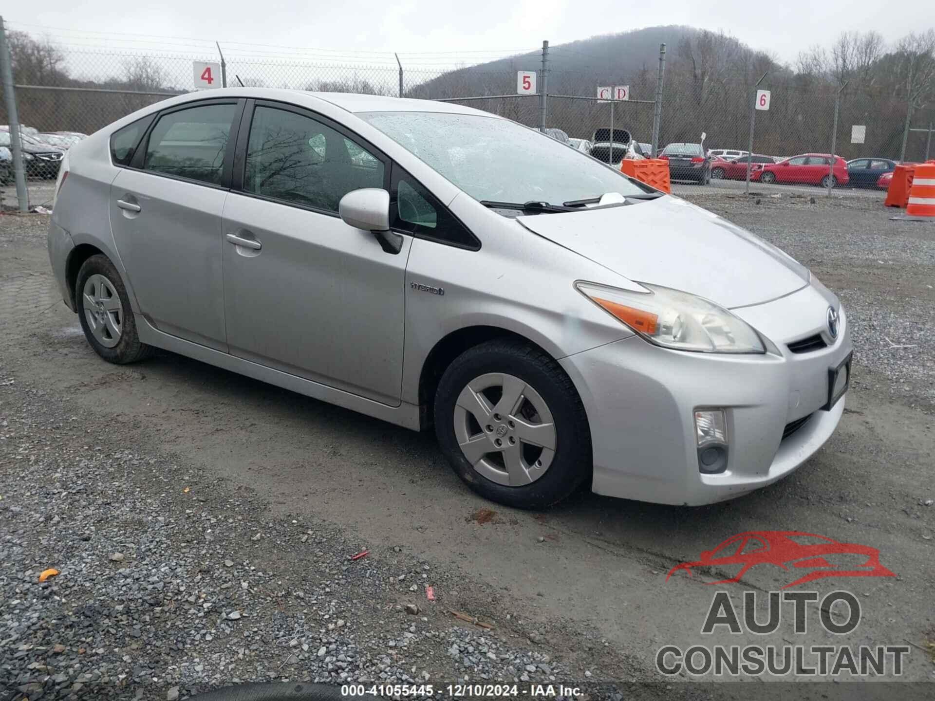 TOYOTA PRIUS 2011 - JTDKN3DUXB0270848