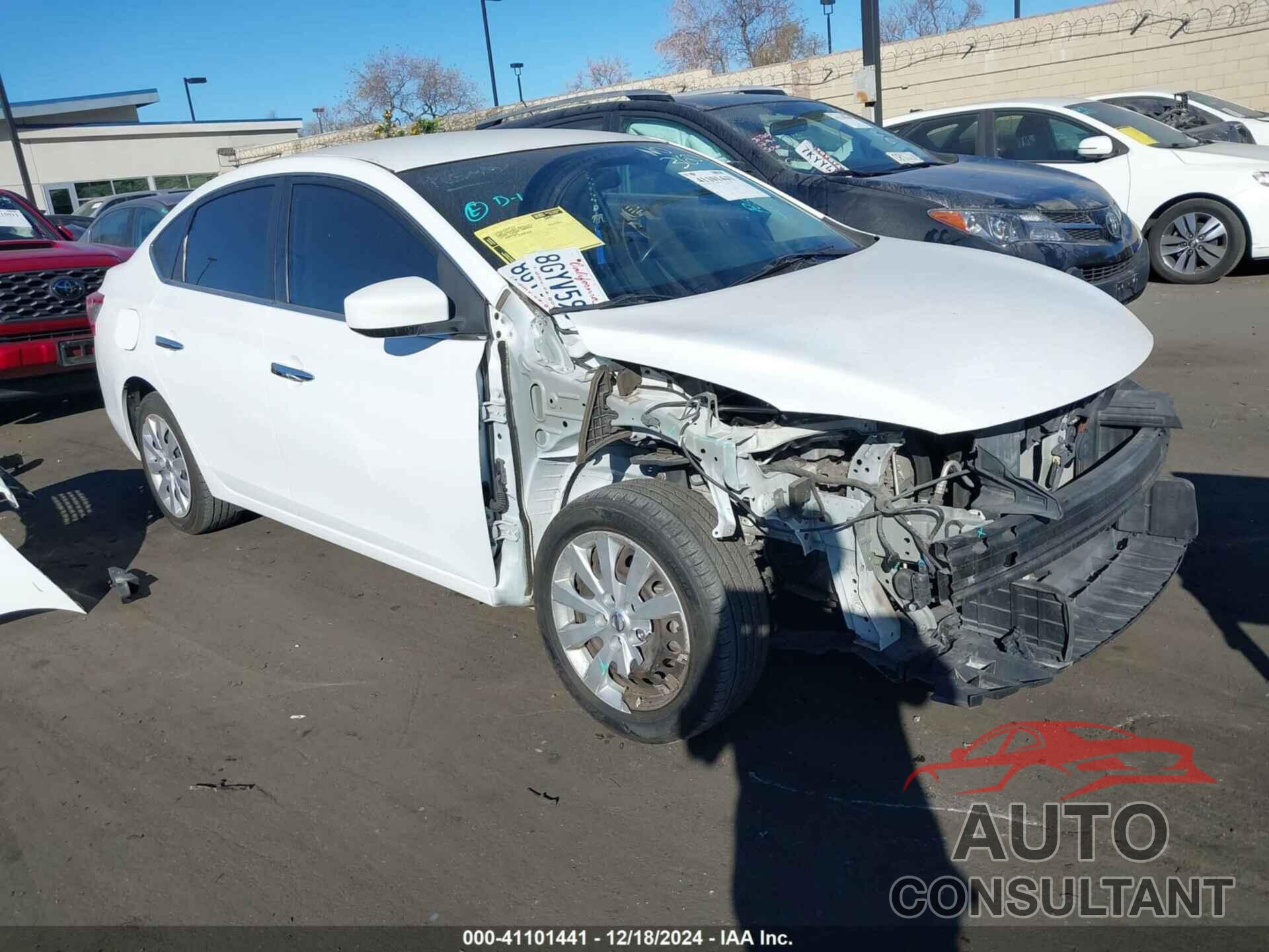 NISSAN SENTRA 2015 - 3N1AB7AP7FY264188