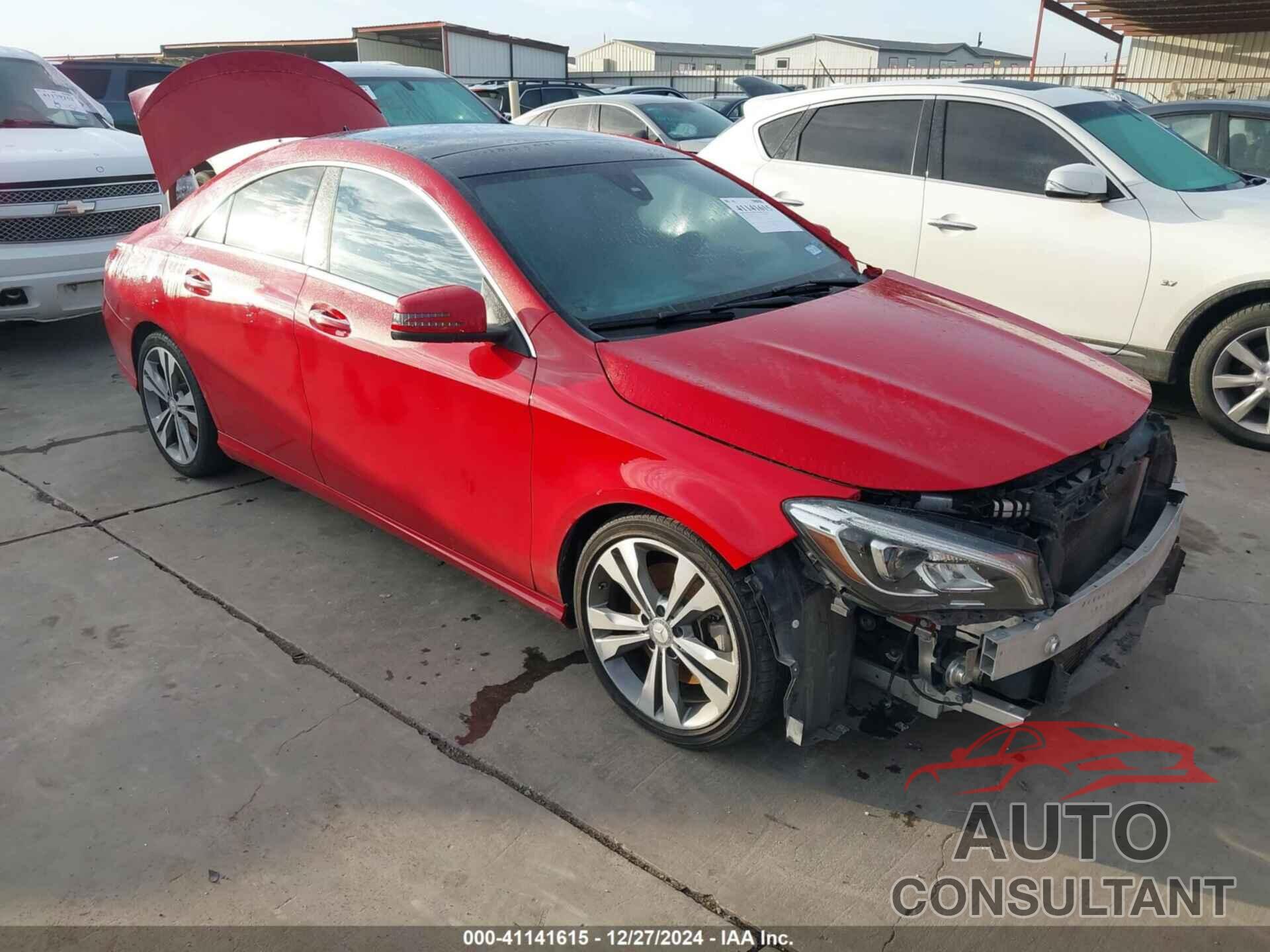 MERCEDES-BENZ CLA 250 2018 - WDDSJ4EB9JN517315