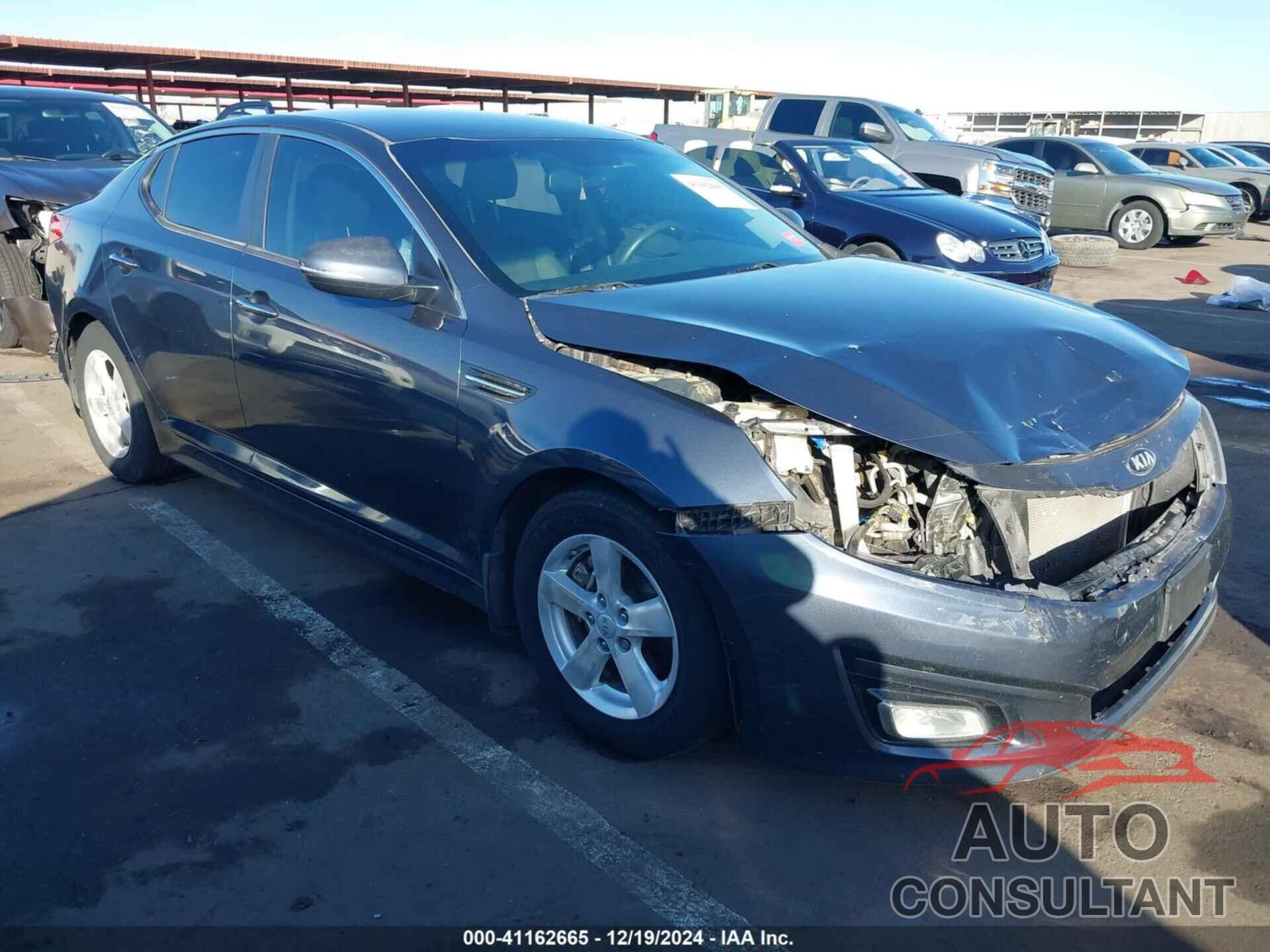 KIA OPTIMA 2015 - KNAGM4A78F5570245