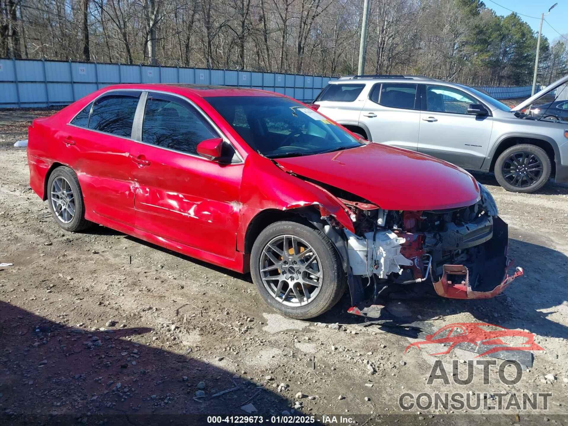 TOYOTA CAMRY 2012 - 4T1BF1FKXCU584759