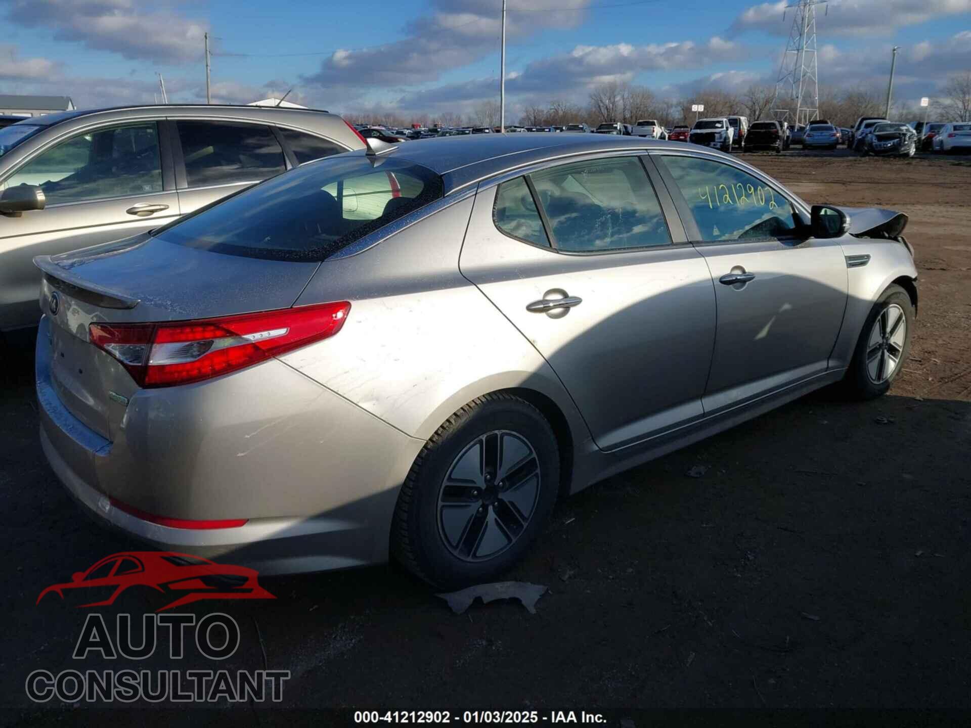 KIA OPTIMA 2012 - KNAGM4AD0C5026727