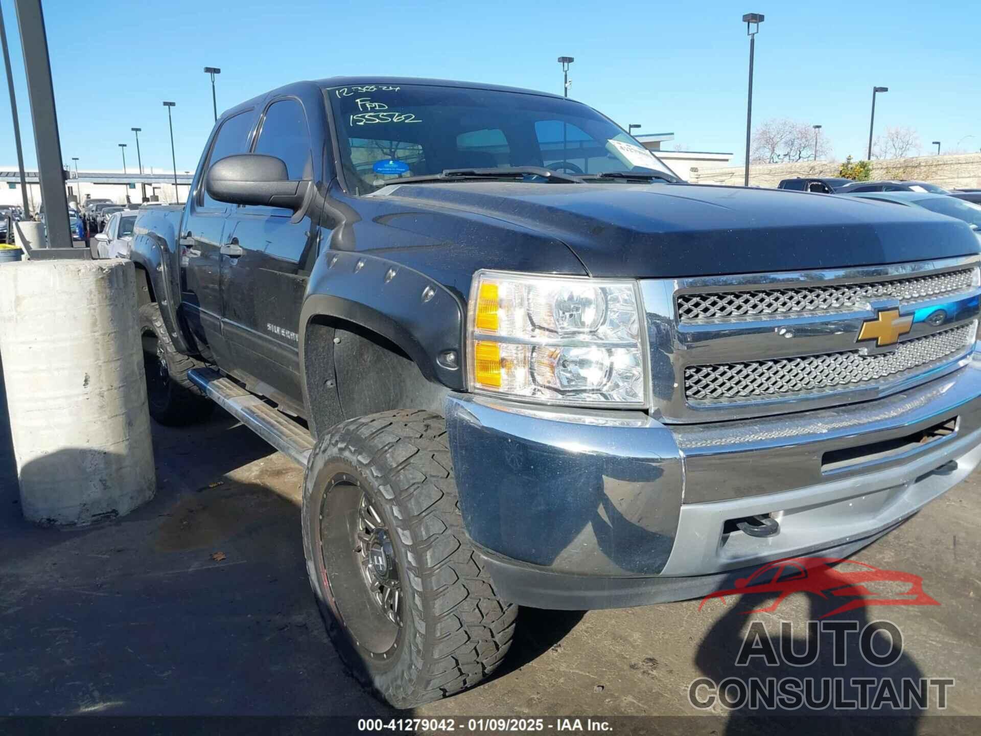 CHEVROLET SILVERADO 1500 2012 - 1GCPKSE79CF155562