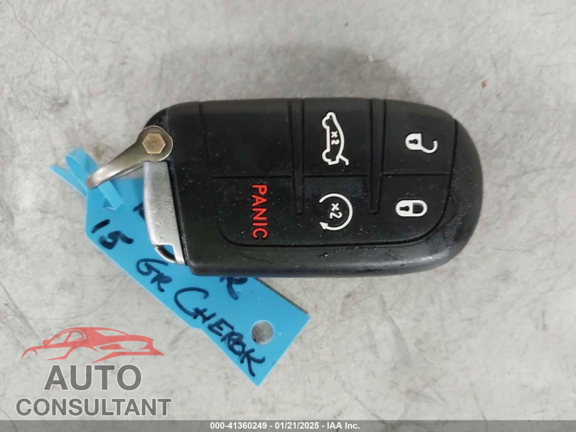 JEEP GRAND CHEROKEE 2015 - 1C4RJFAGXFC803473