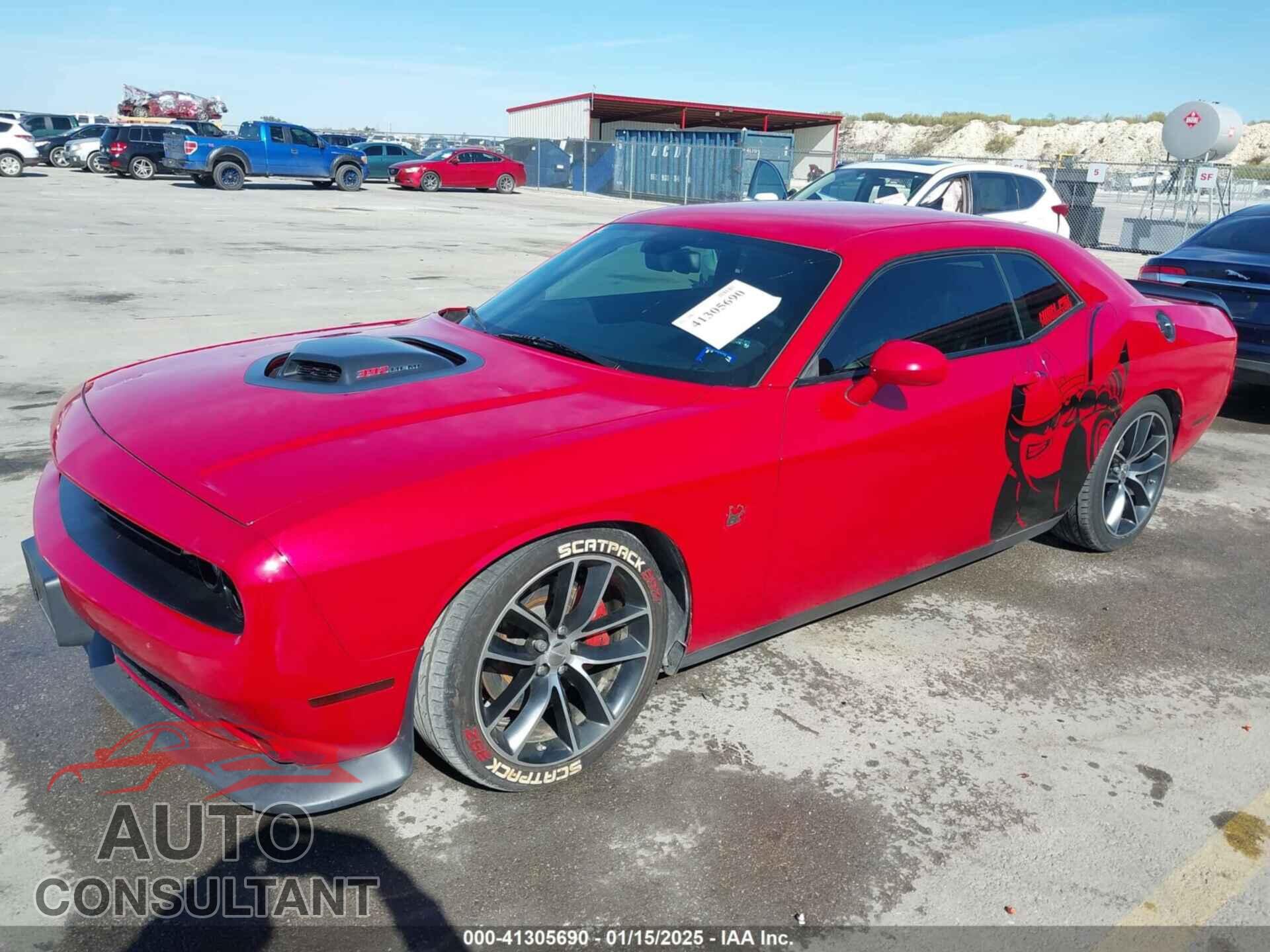 DODGE CHALLENGER 2016 - 2C3CDZFJXGH345584