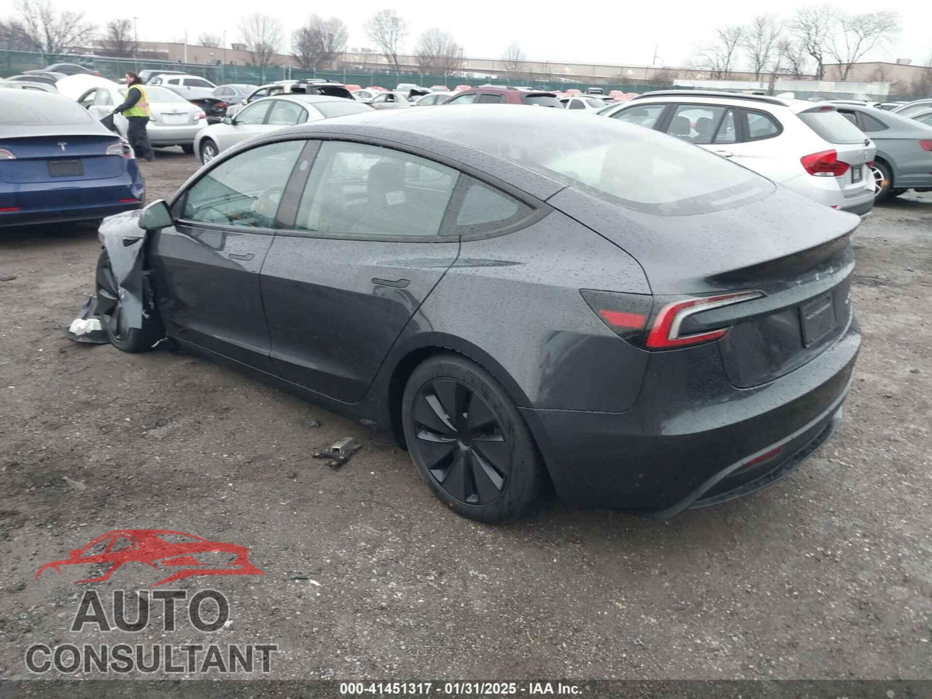 TESLA MODEL 3 2025 - 5YJ3E1EB6SF878888