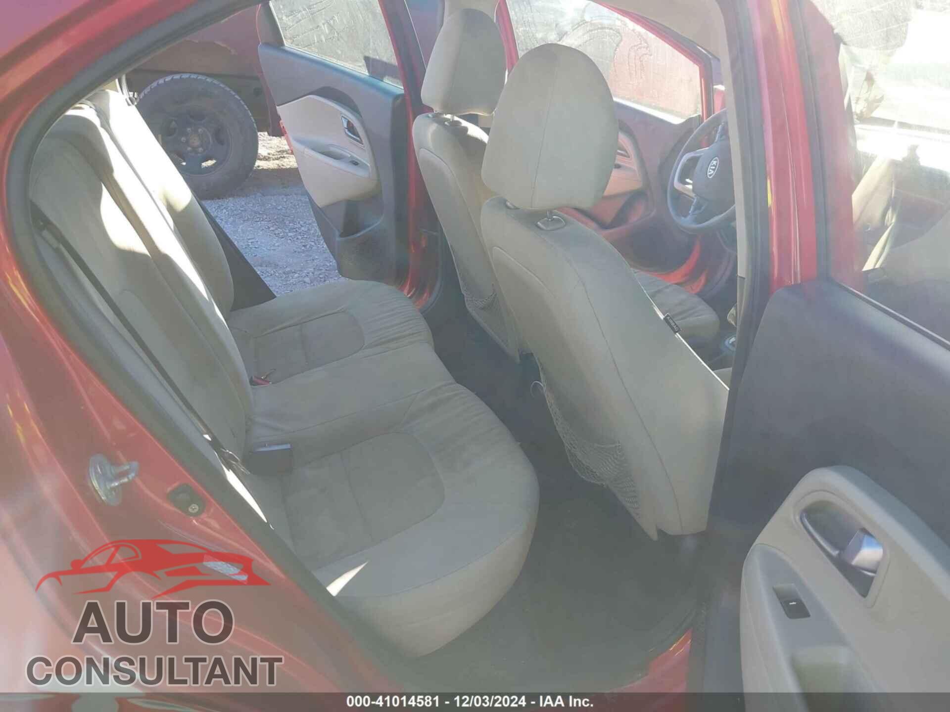 KIA RIO 2013 - KNADM5A37D6099847