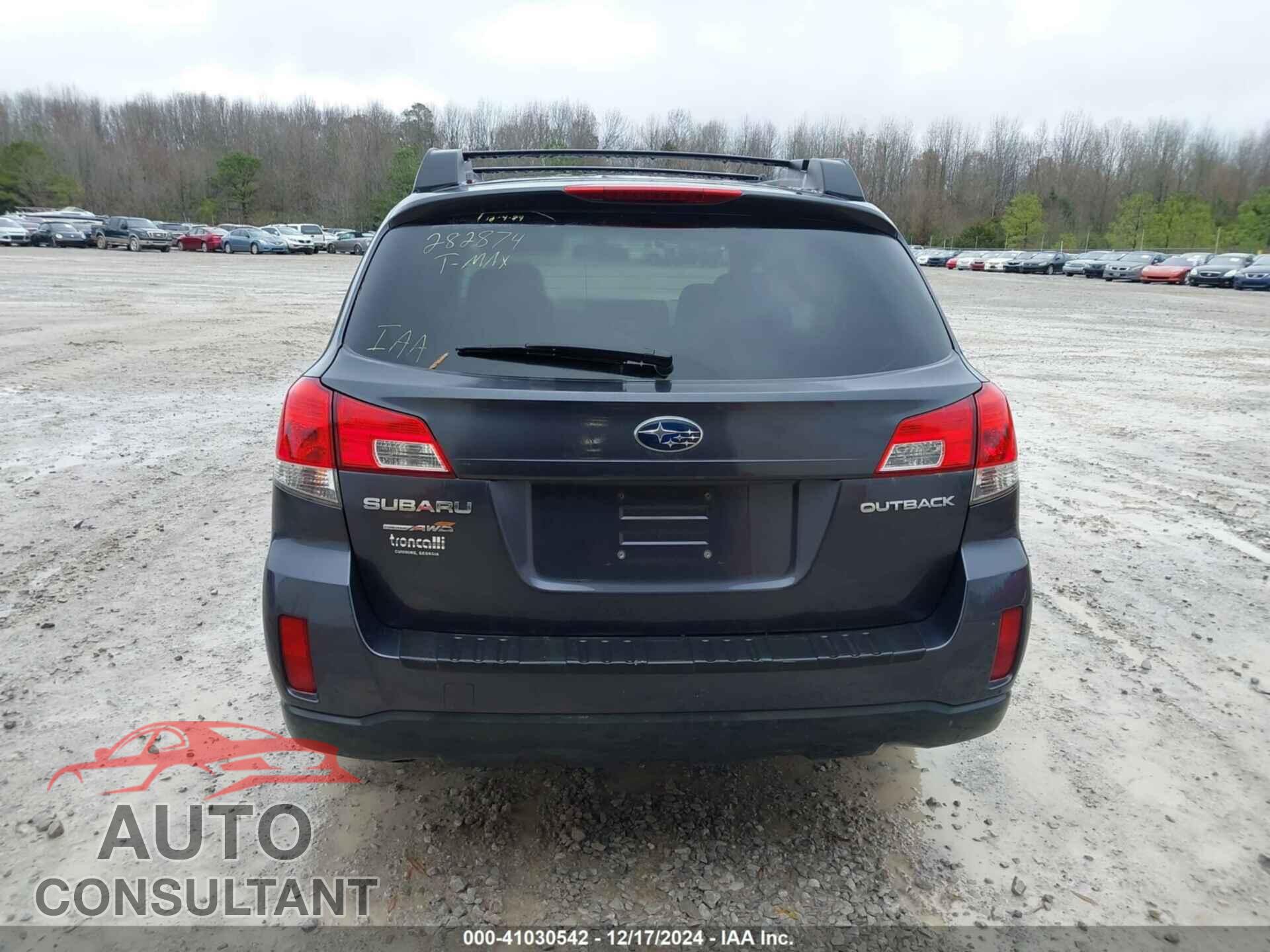 SUBARU OUTBACK 2013 - 4S4BRCCC2D3282874