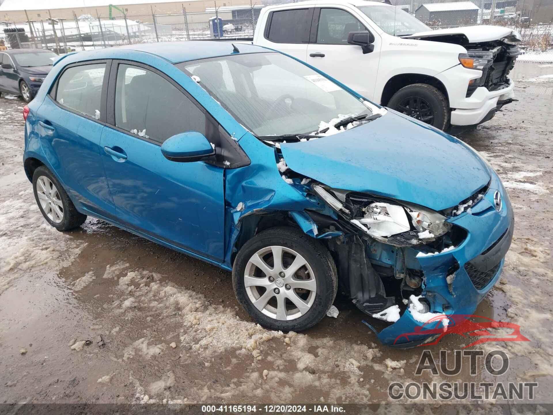 MAZDA MAZDA2 2012 - JM1DE1LY7C0133790