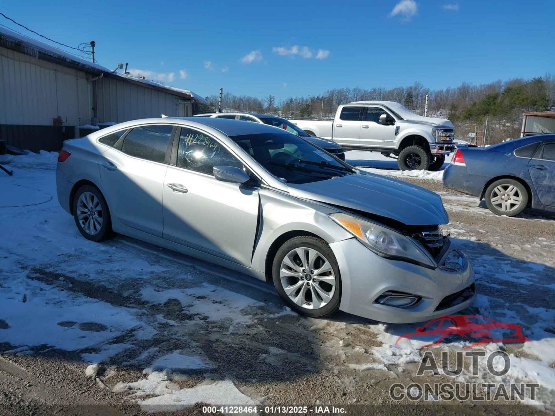 HYUNDAI AZERA 2013 - KMHFG4JG2DA255348