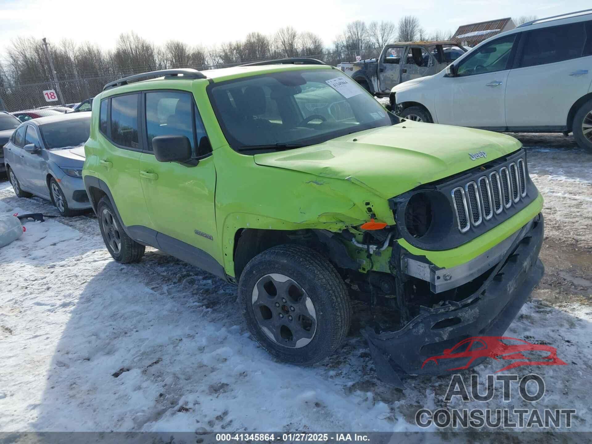 JEEP RENEGADE 2017 - ZACCJBAB1HPG60589