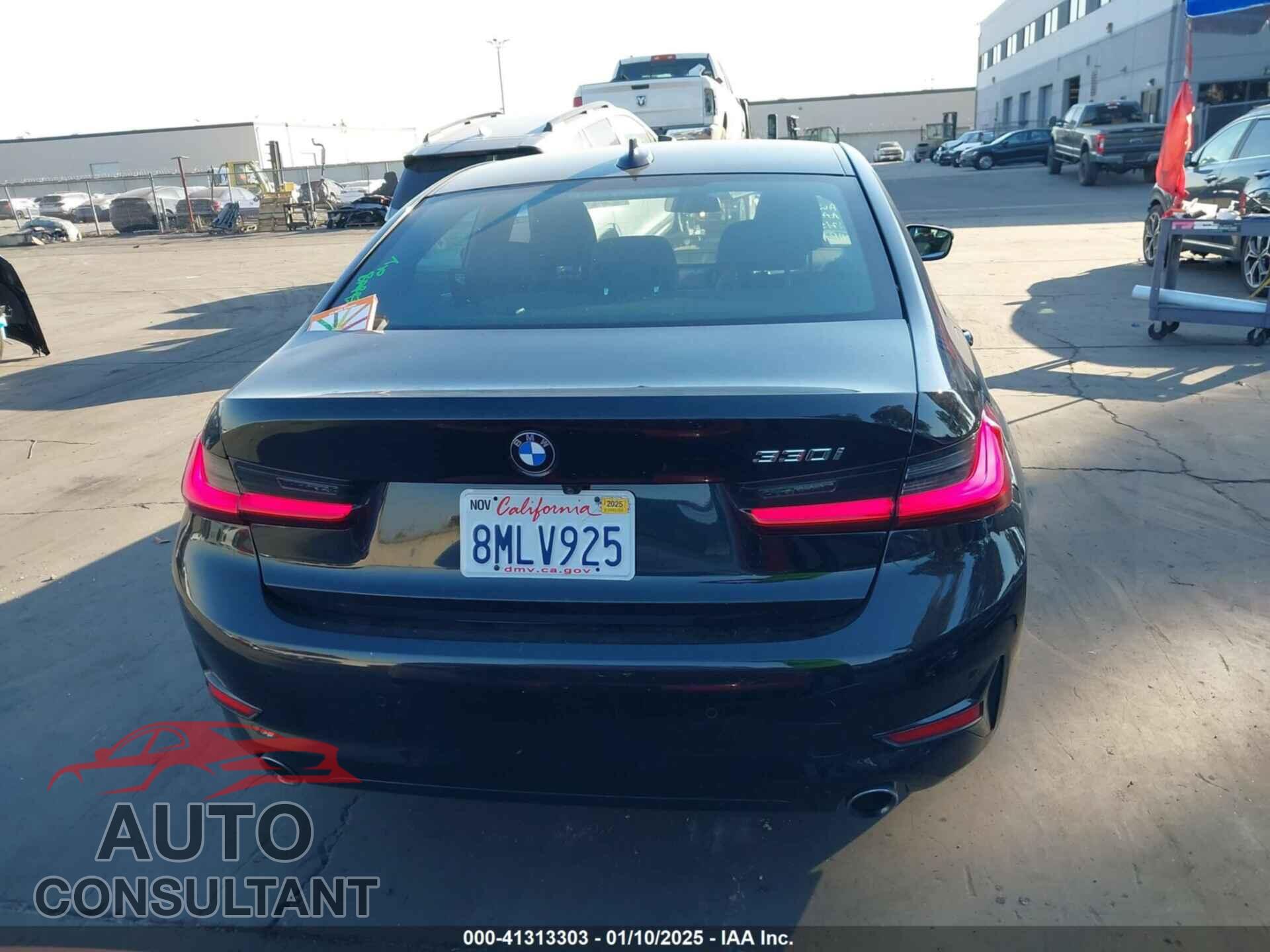 BMW 330I 2019 - 3MW5R1J57K8B03367
