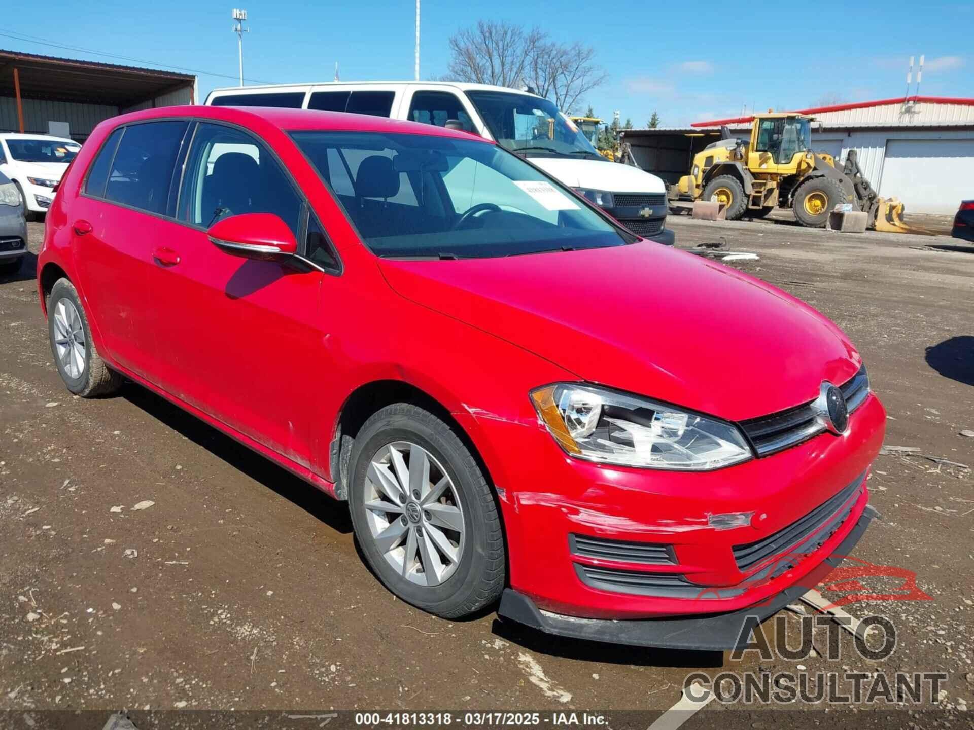 VOLKSWAGEN GOLF 2017 - 3VW117AU2HM030893