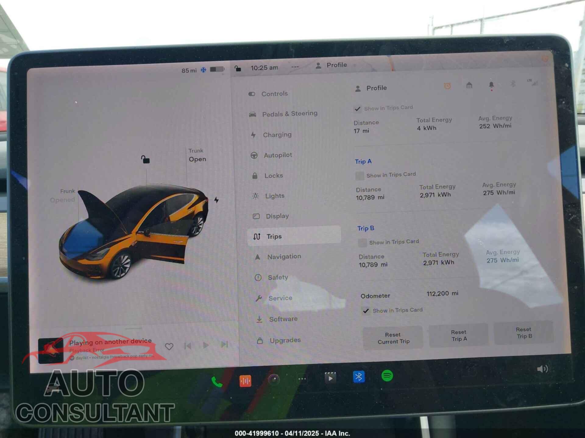 TESLA MODEL 3 2020 - 5YJ3E1EA4LF661395