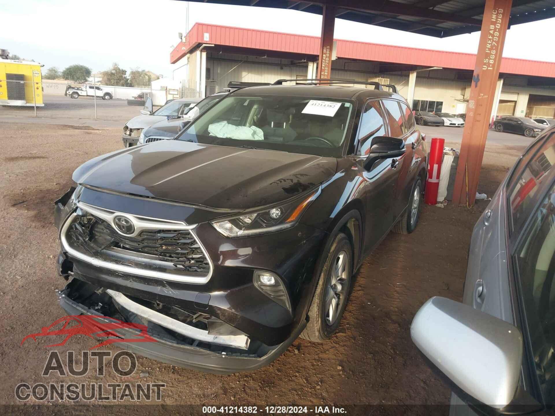 TOYOTA HIGHLANDER 2021 - 5TDZZRAH2MS032957