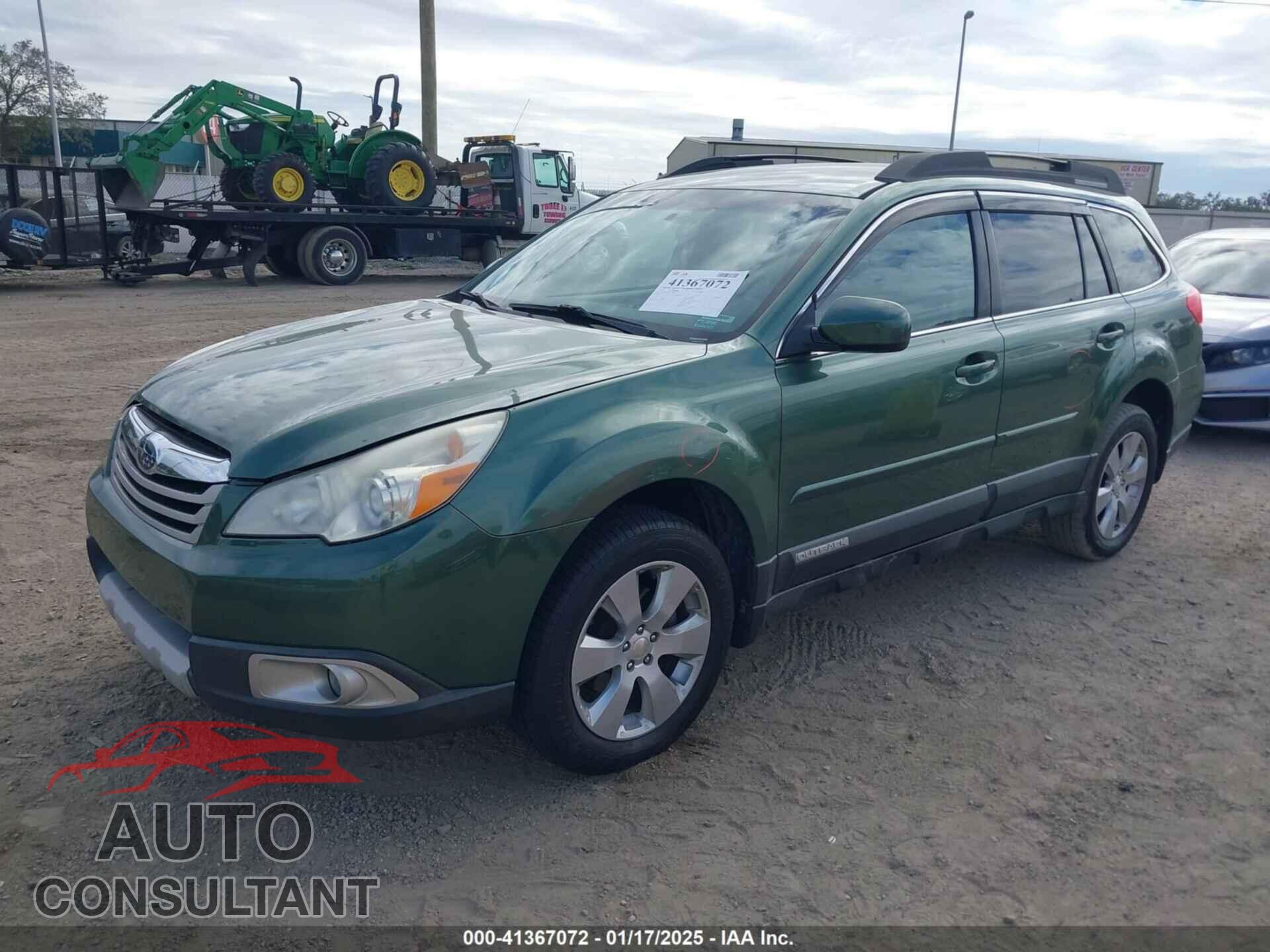 SUBARU OUTBACK 2012 - 4S4BRCBC2C3290943