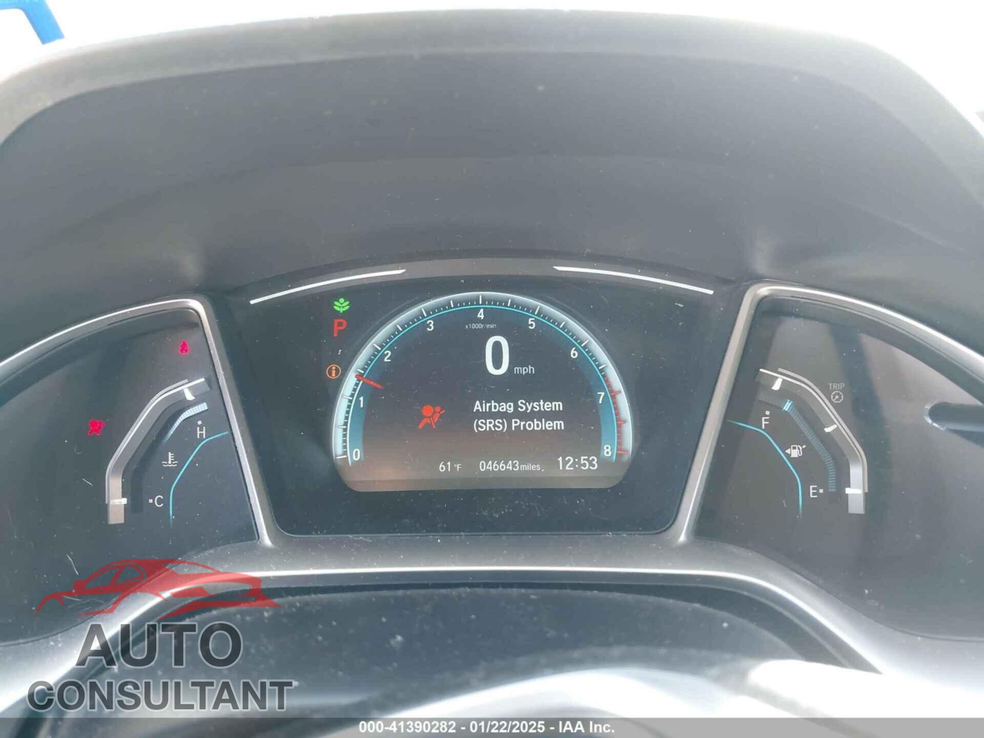 HONDA CIVIC 2017 - 2HGFC2F74HH533995