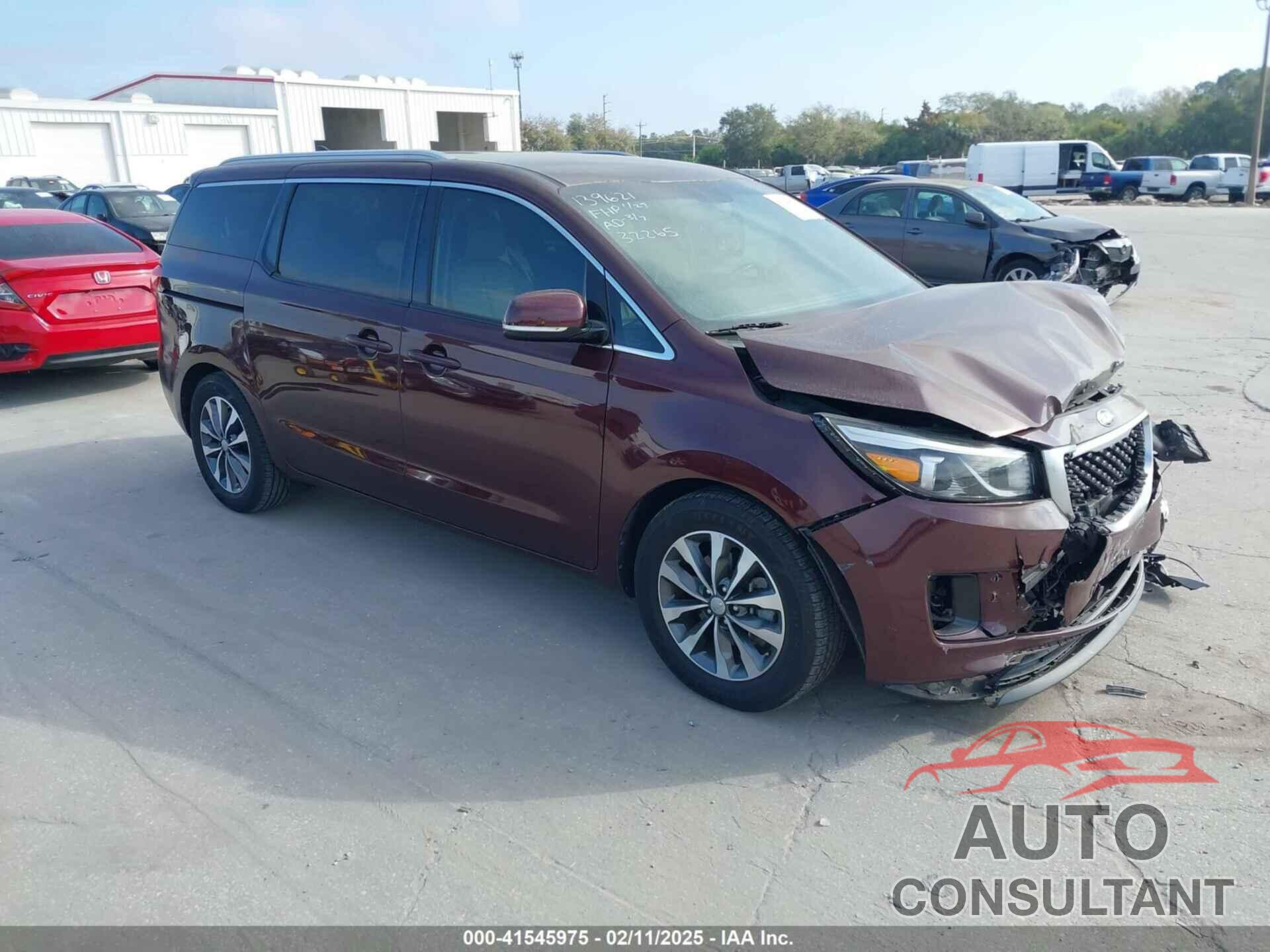 KIA SEDONA 2016 - KNDMC5C1XG6139621