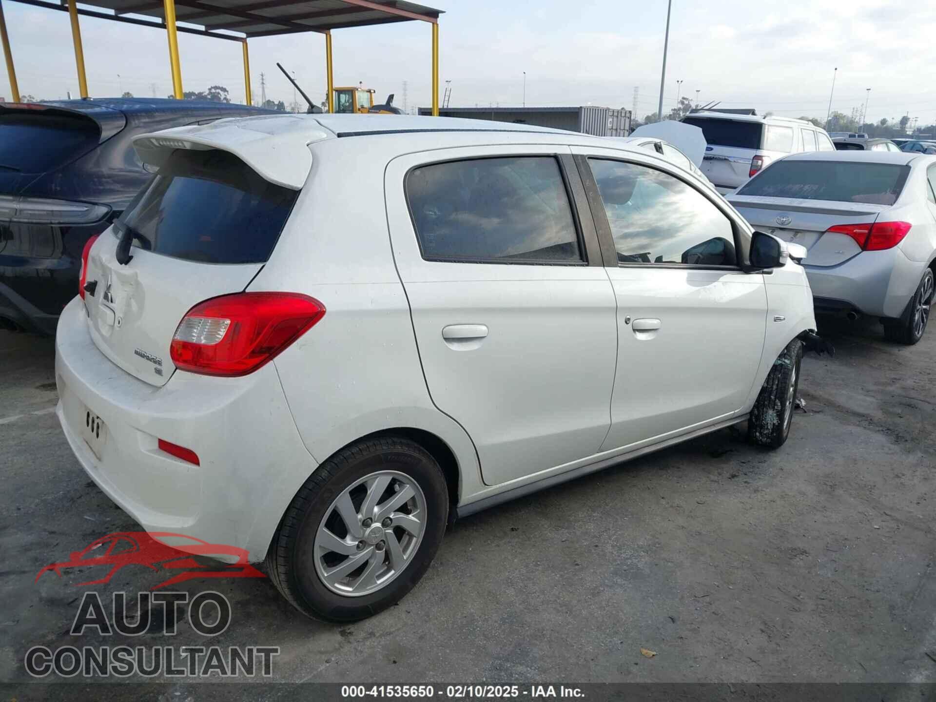 MITSUBISHI MIRAGE 2017 - ML32A4HJ2HH015707