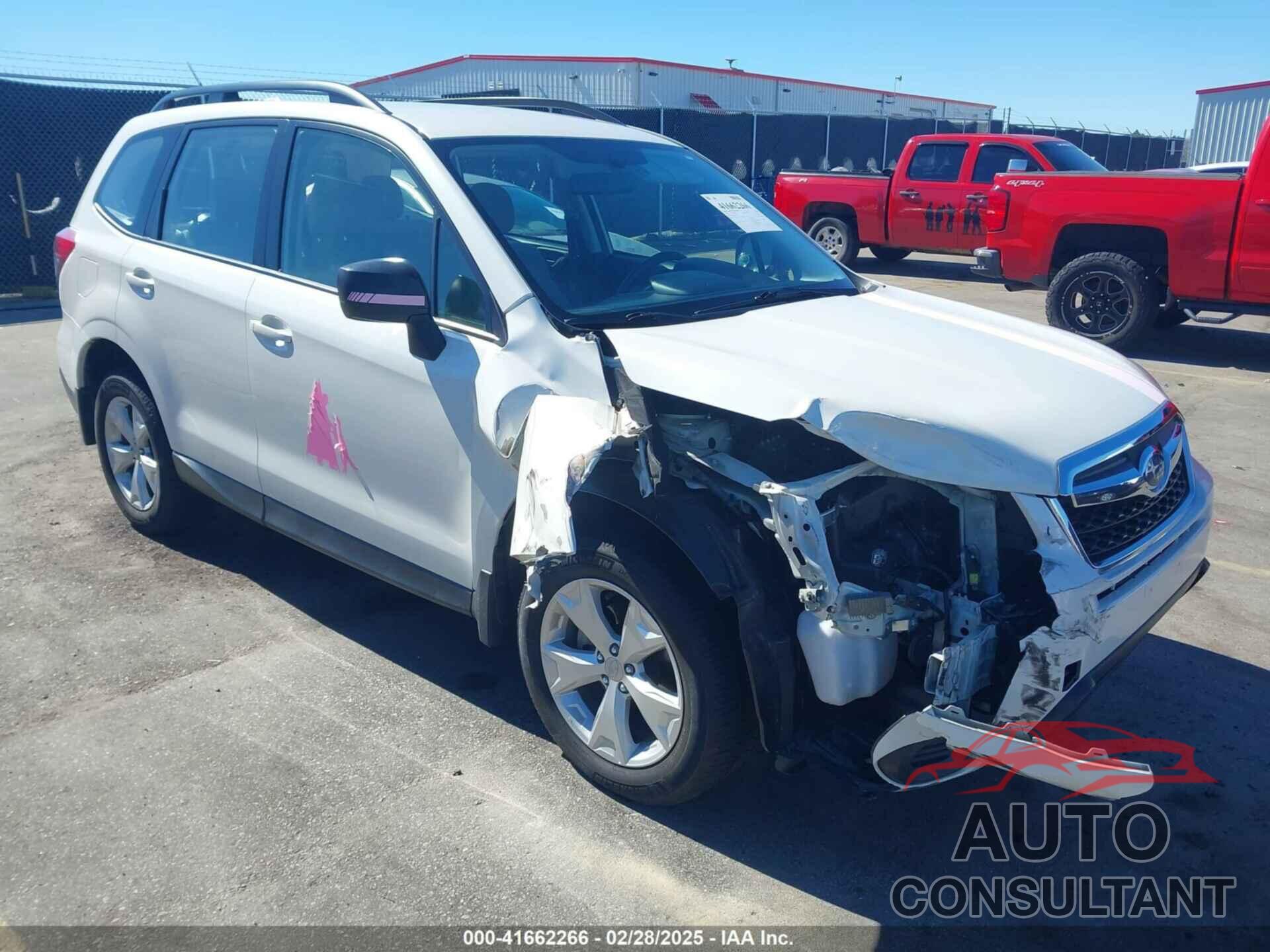 SUBARU FORESTER 2016 - JF2SJABC9GH464159