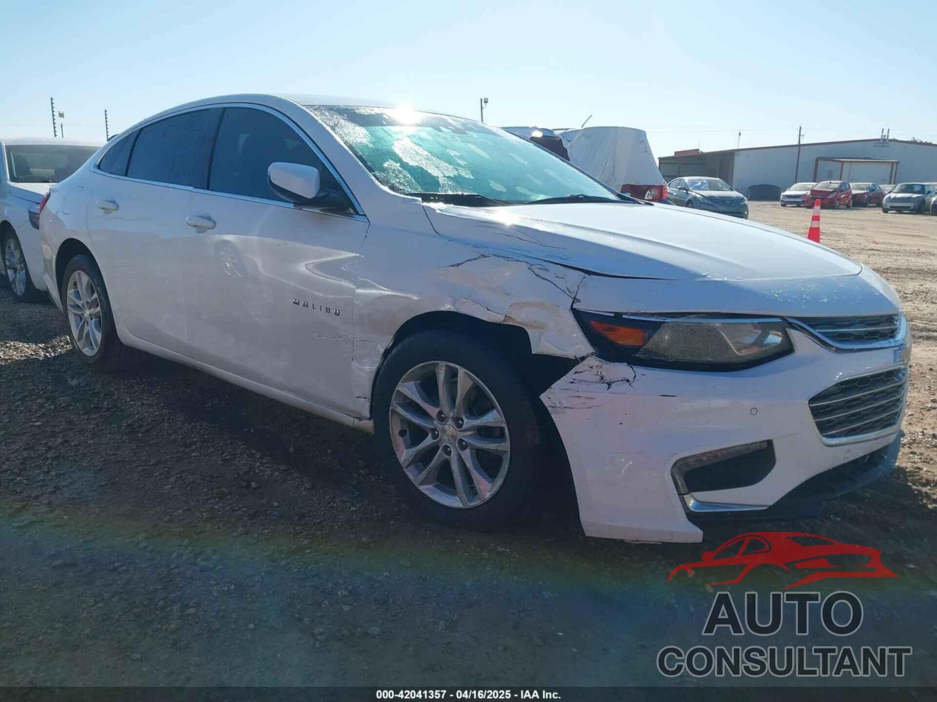 CHEVROLET MALIBU 2017 - 1G1ZE5STXHF186628