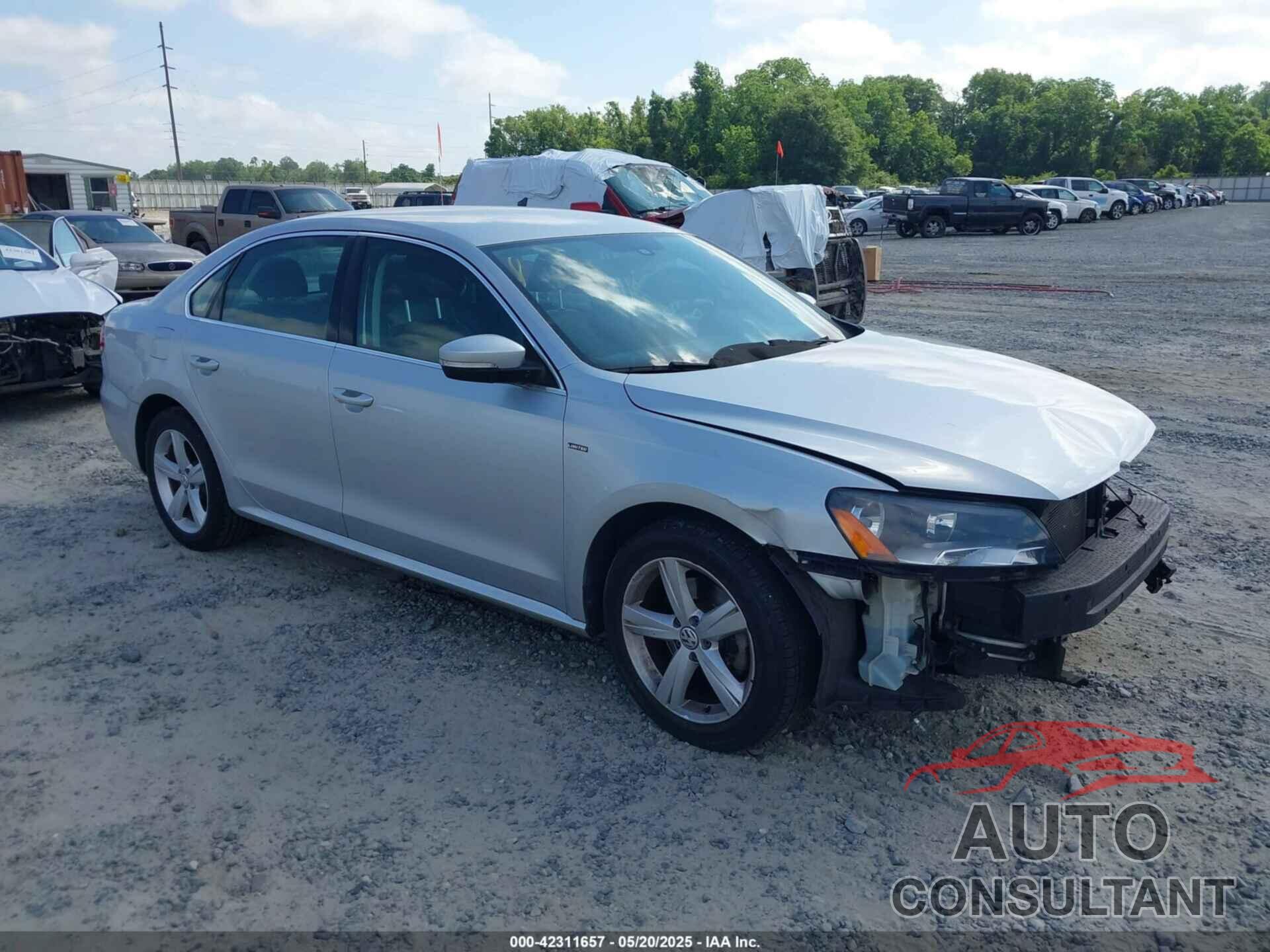VOLKSWAGEN PASSAT 2015 - 1VWAT7A3XFC116985