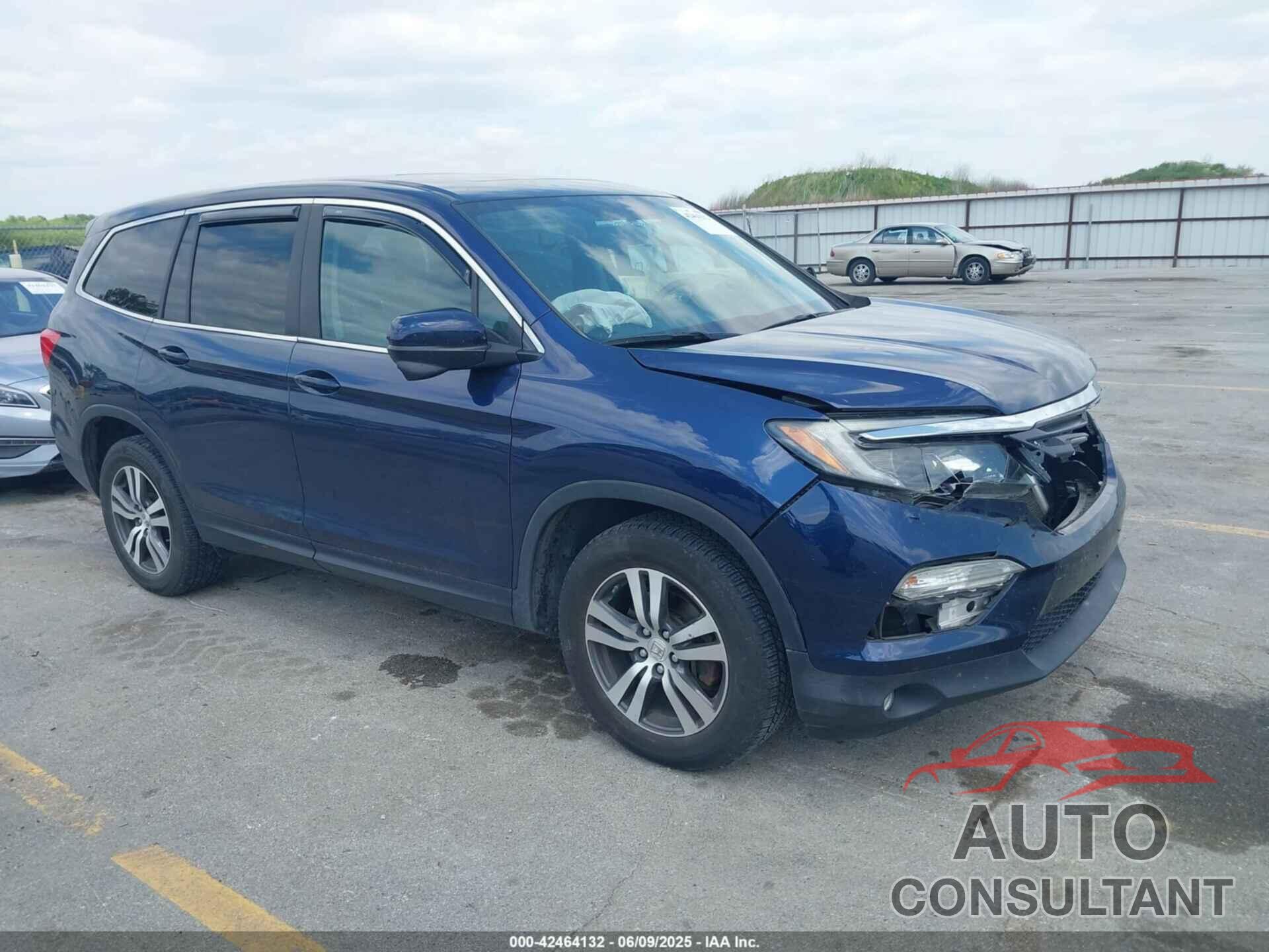 HONDA PILOT 2016 - 5FNYF6H56GB052135