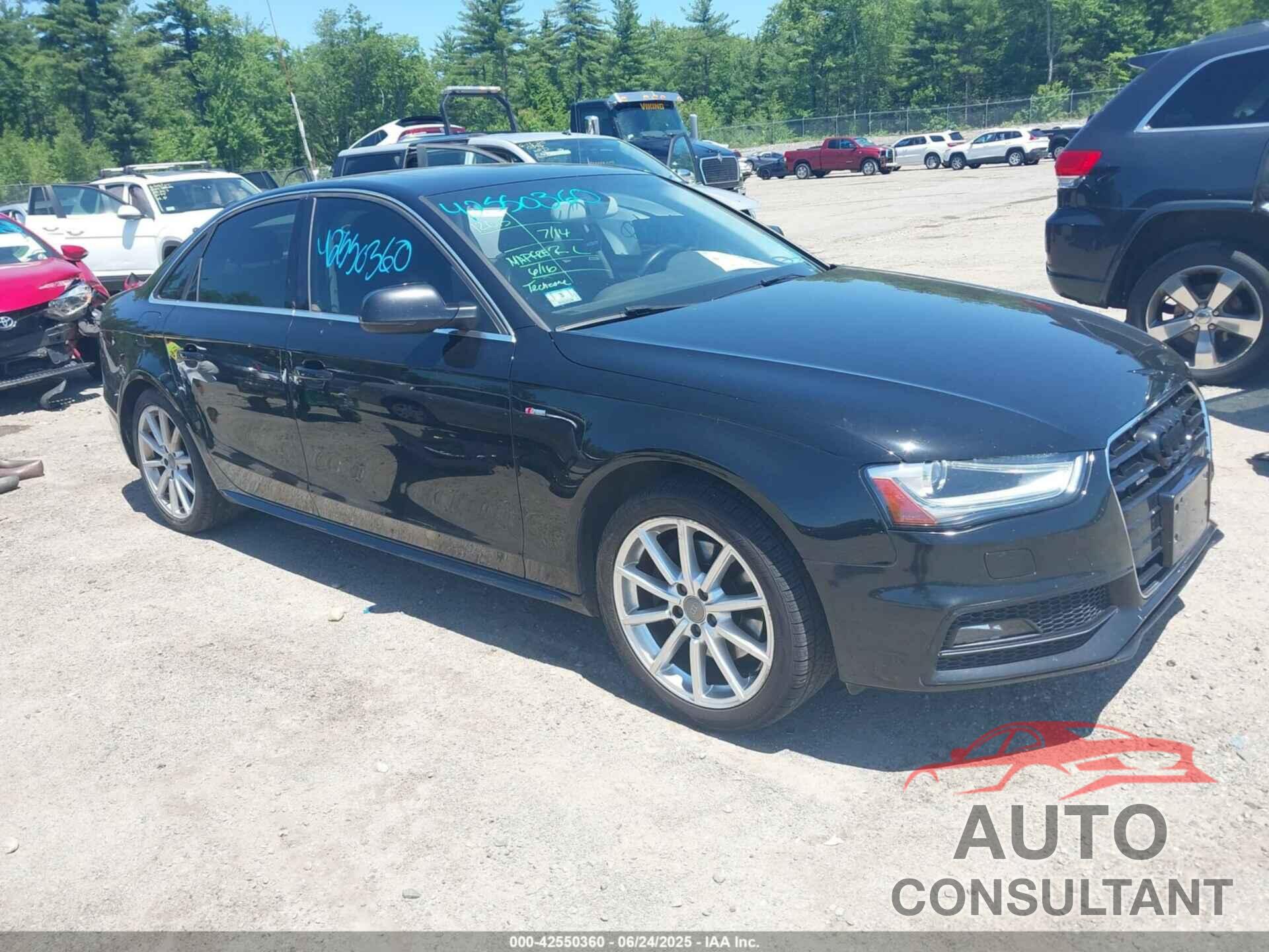 AUDI A4 2015 - WAUFFAFL8FN005343