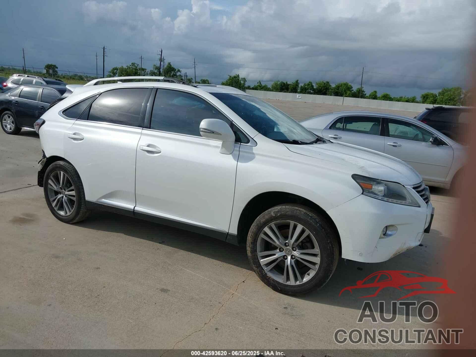 LEXUS RX 2015 - 2T2ZK1BA9FC173099