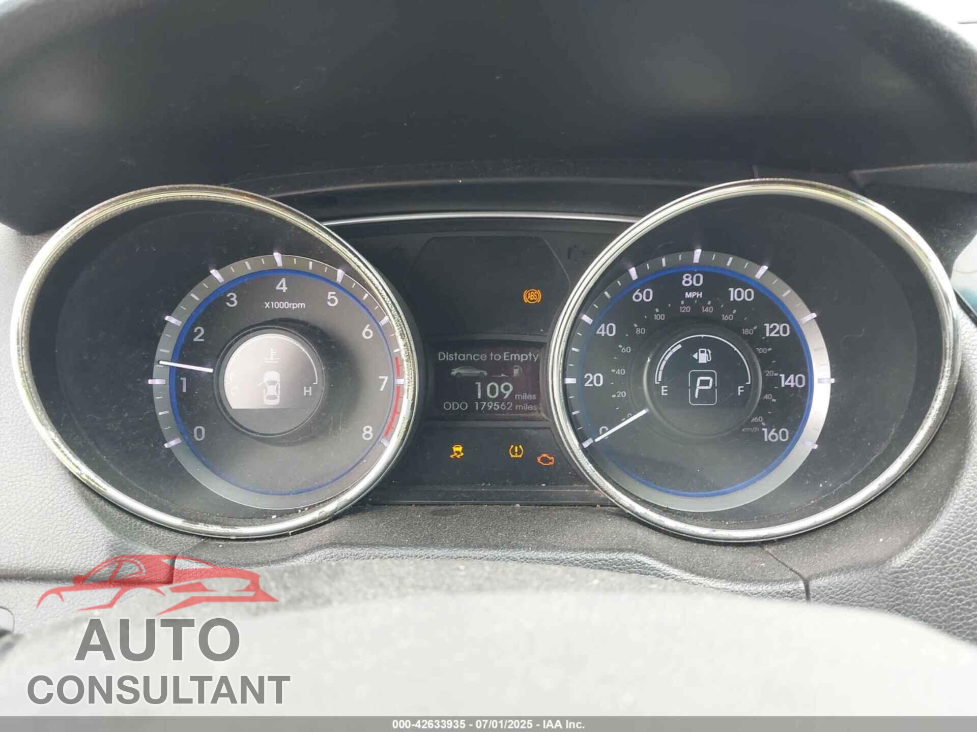 HYUNDAI SONATA 2011 - 5NPEC4AC7BH218391