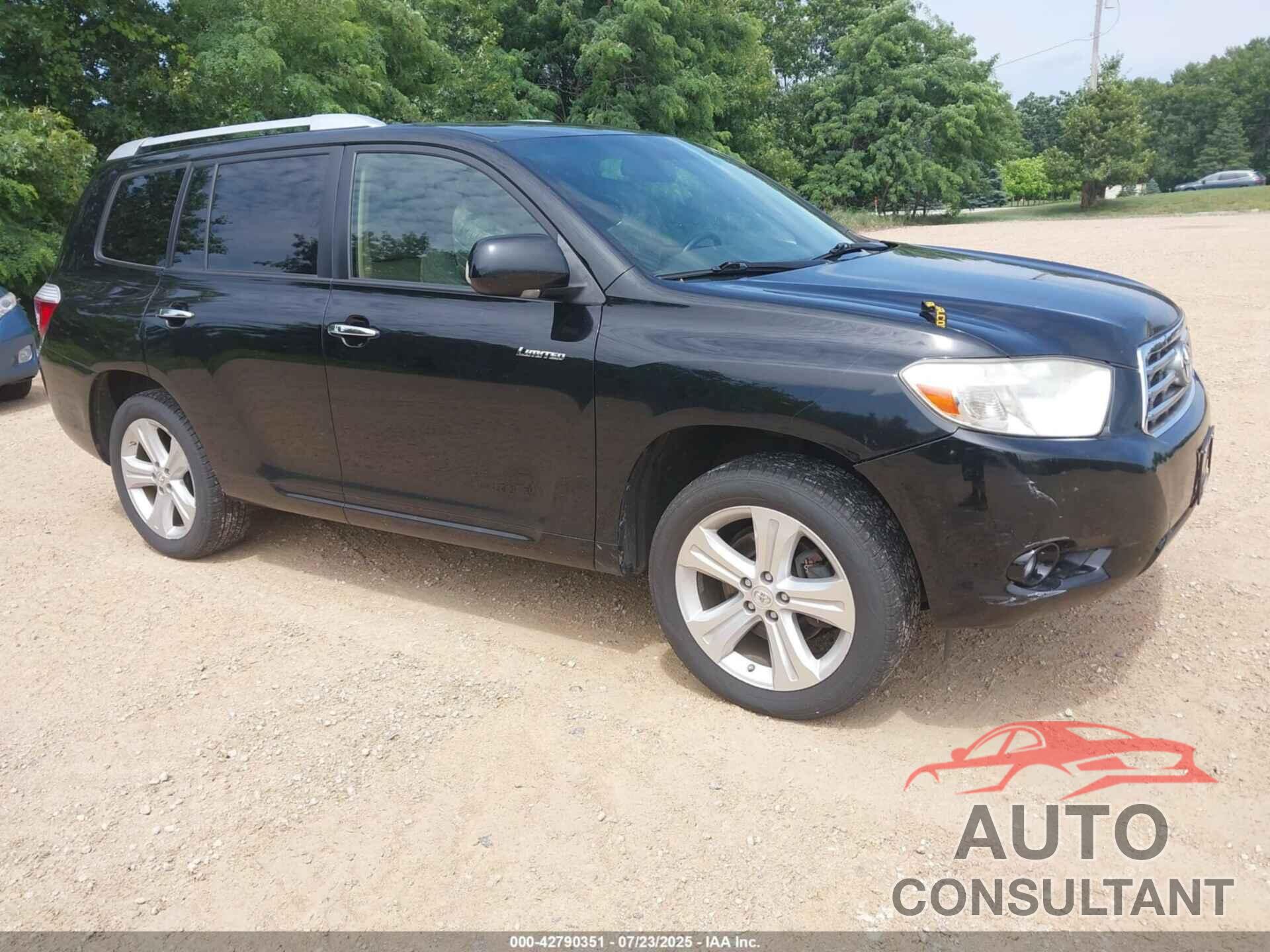 TOYOTA HIGHLANDER 2009 - JTEES42A292118156