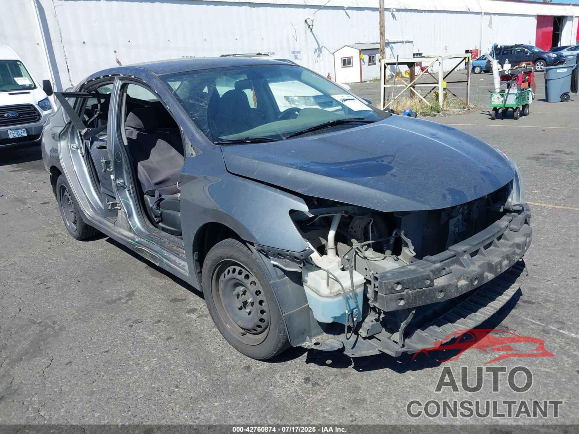 NISSAN SENTRA 2019 - 3N1AB7AP7KY226034