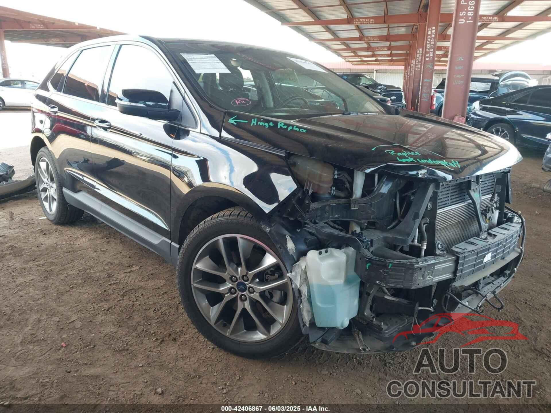 FORD EDGE 2017 - 2FMPK4K89HBB18587