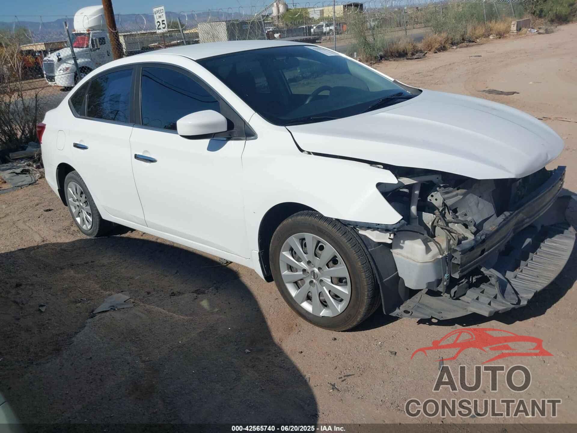 NISSAN SENTRA 2017 - 3N1AB7AP4HY272994