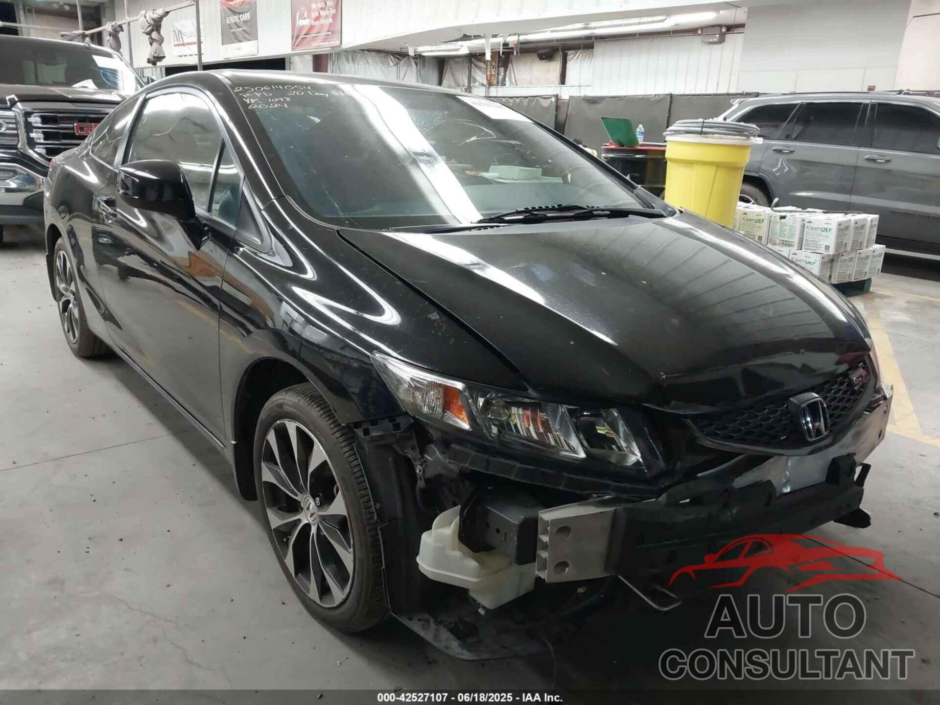 HONDA CIVIC 2013 - 2HGFG4A52DH702024