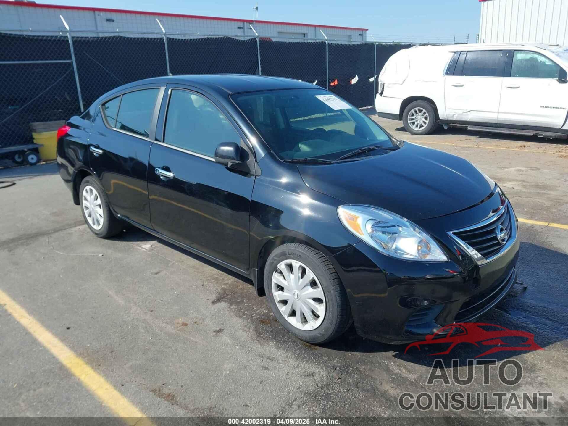 NISSAN VERSA 2012 - 3N1CN7APXCL929979