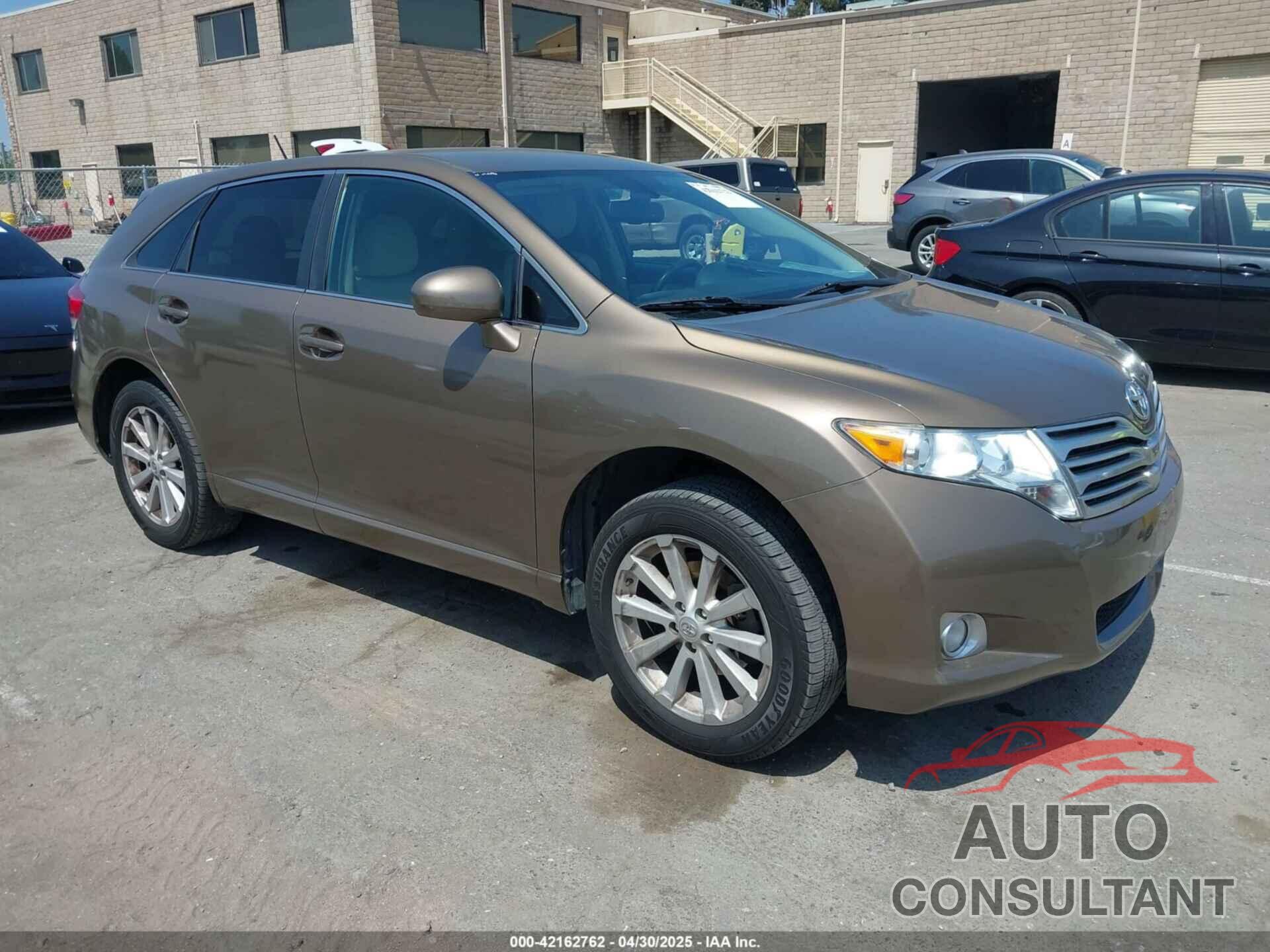 TOYOTA VENZA 2012 - 4T3ZA3BBXCU059870