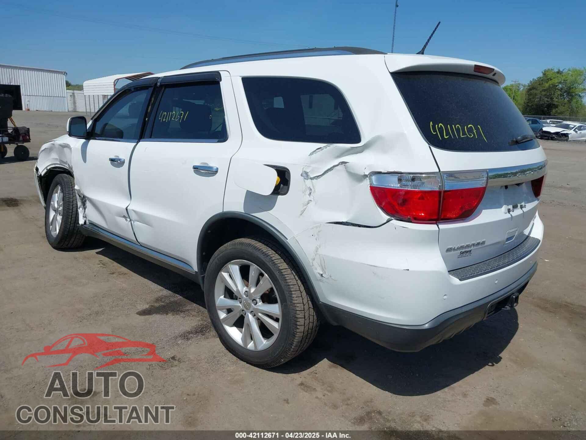 DODGE DURANGO 2013 - 1C4RDHDG7DC643645