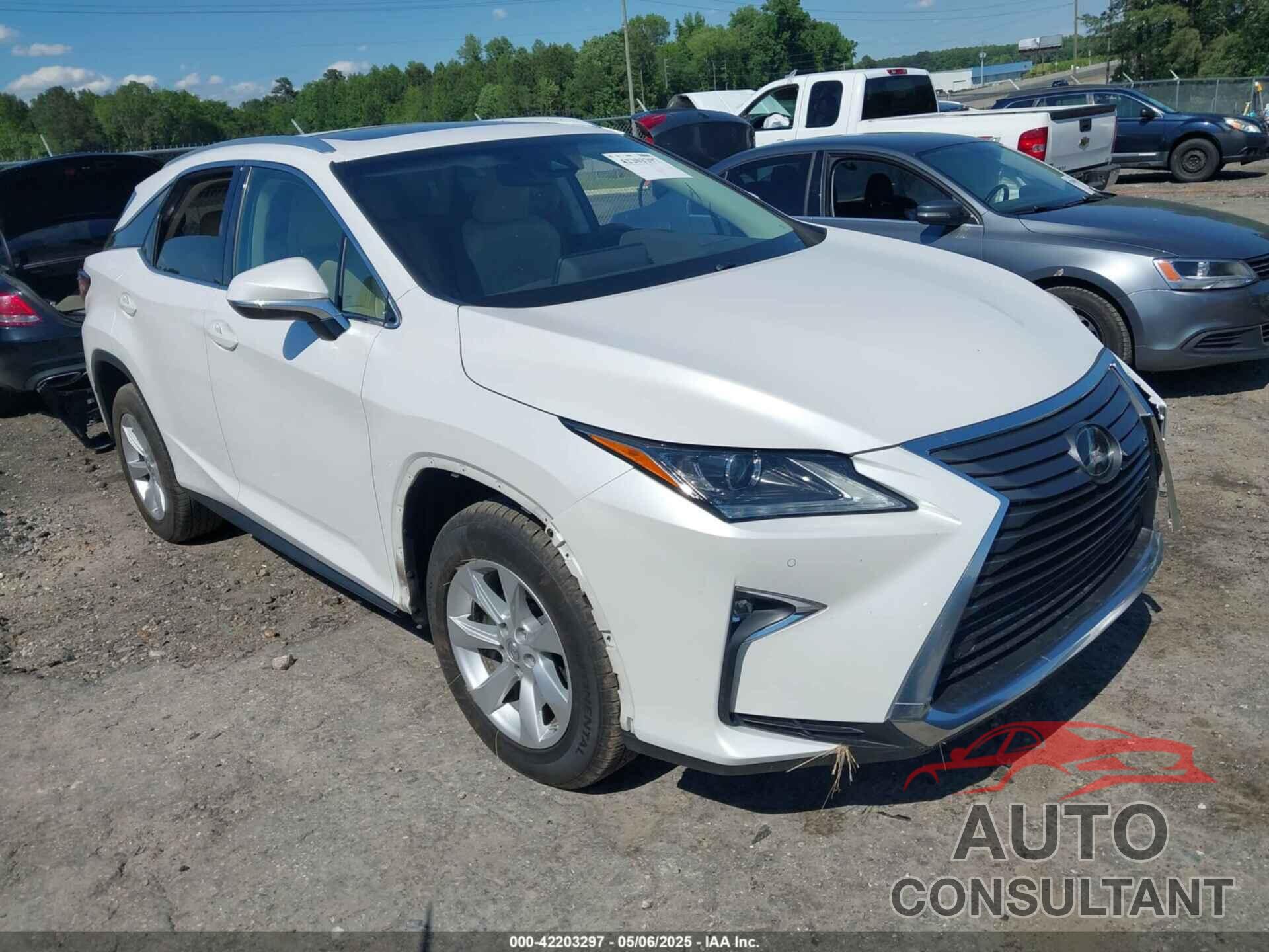 LEXUS RX 2017 - 2T2BZMCA3HC123976