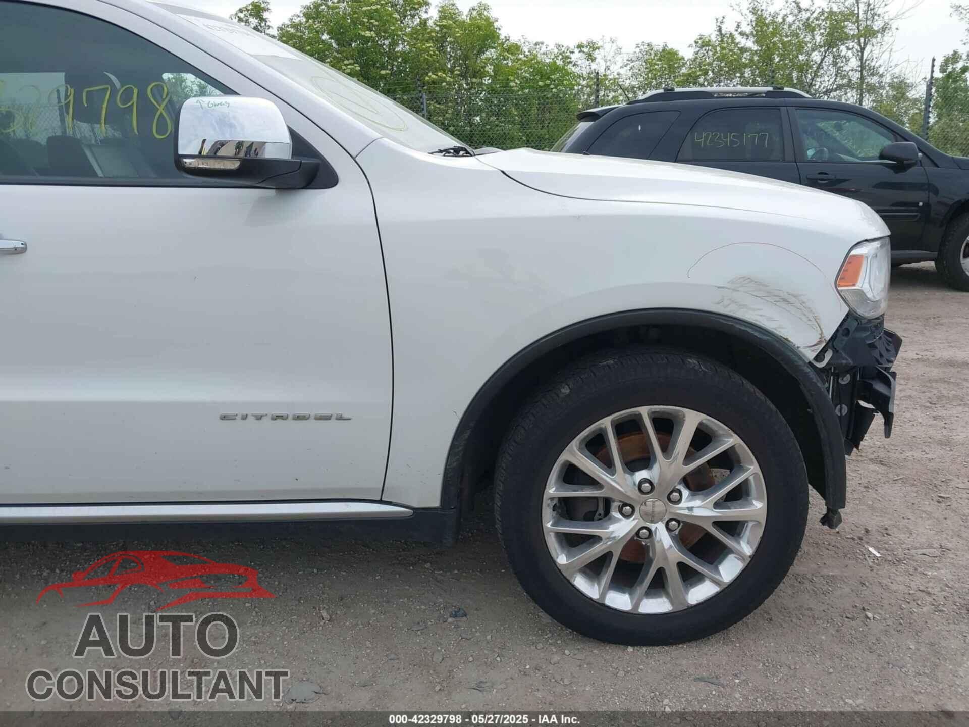DODGE DURANGO 2015 - 1C4RDJEG6FC947011