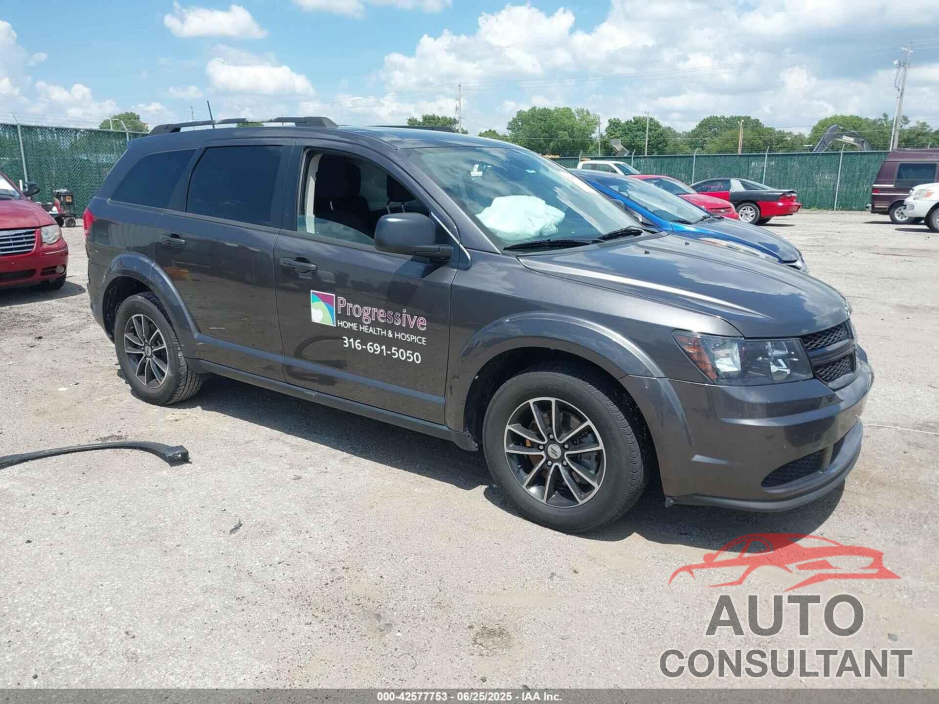 DODGE JOURNEY 2018 - 3C4PDCAB0JT519686