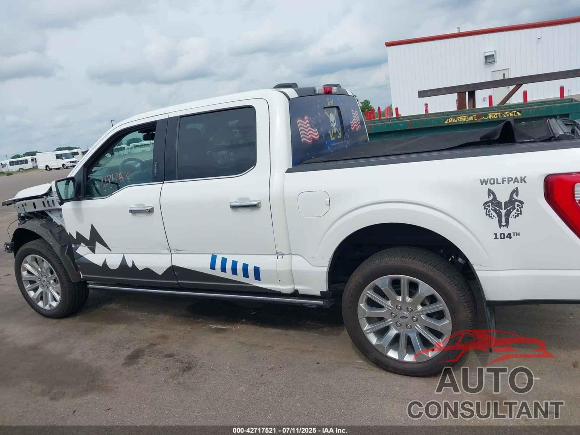 FORD F-150 2021 - 1FTFW1E83MFB71602