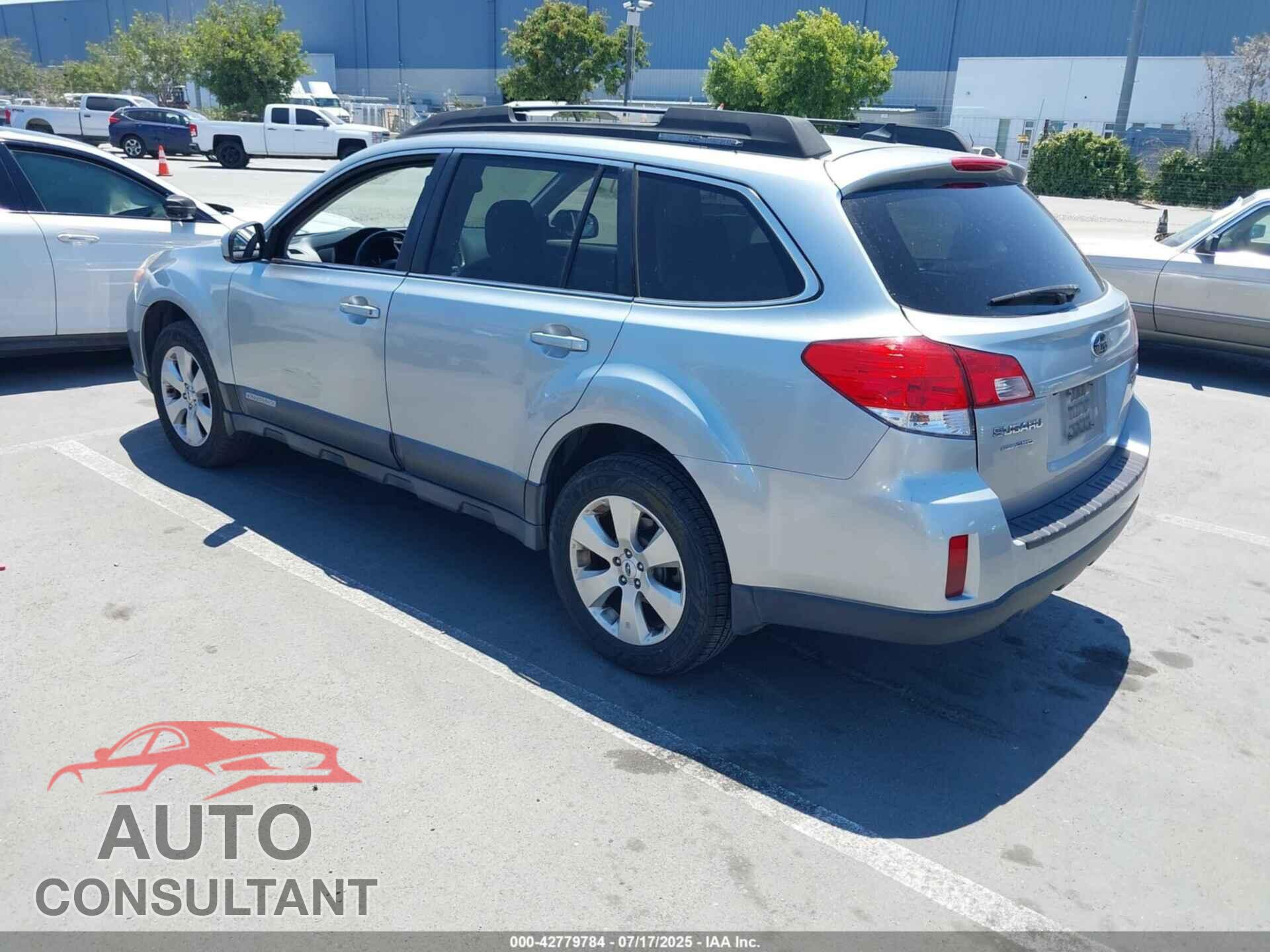 SUBARU OUTBACK 2012 - 4S4BRBLCXC3204741
